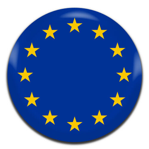 EU Flag Politics Remain Brexit 25mm / 1 Inch D Pin Button Badge