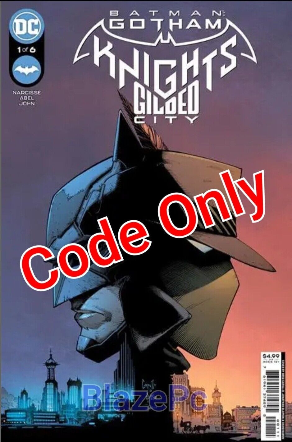 Batman Gotham Knights Gilded City 1 2 3 4 5 6 CODE ONLY You Pick Options In Hand