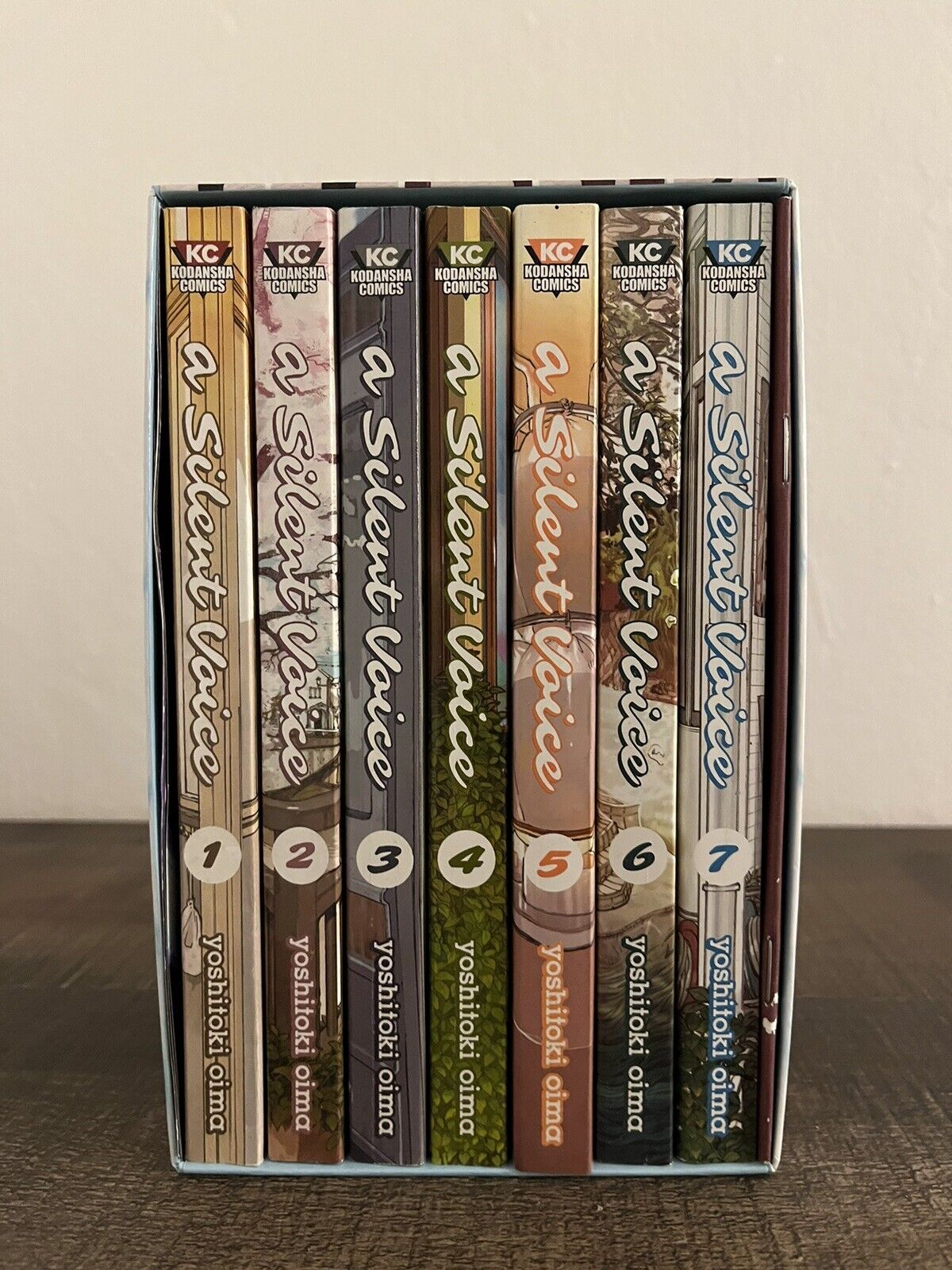 A Silent Voice Manga Box Set Volumes 1-7 English