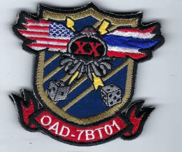 PATCH USAF 711TH SPECIAL  OPERATIONS SQ OPERATIONAL AVIATION DET 7BT01         X
