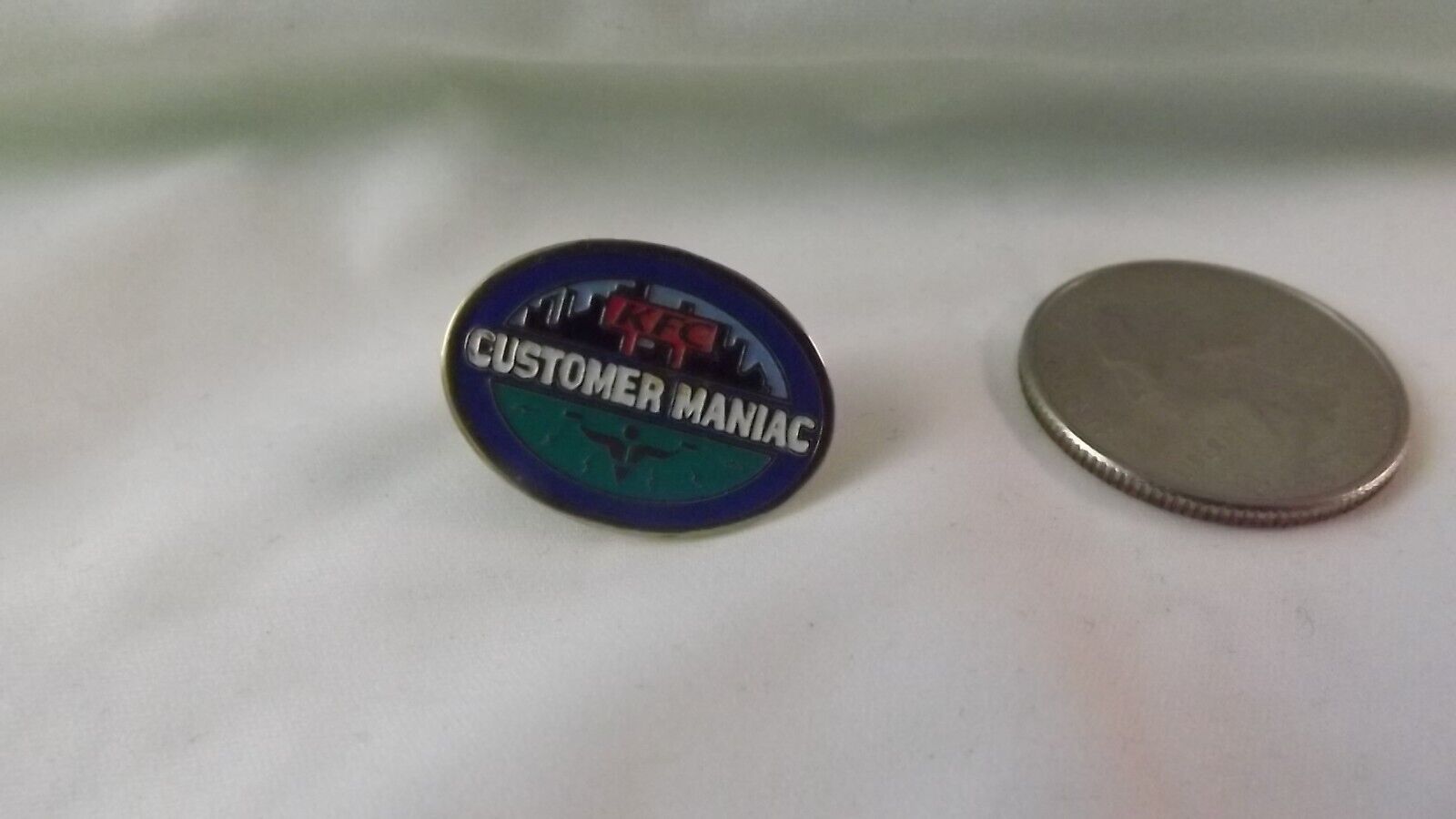 KFC Customer Maniac Lapel Hat Pin \