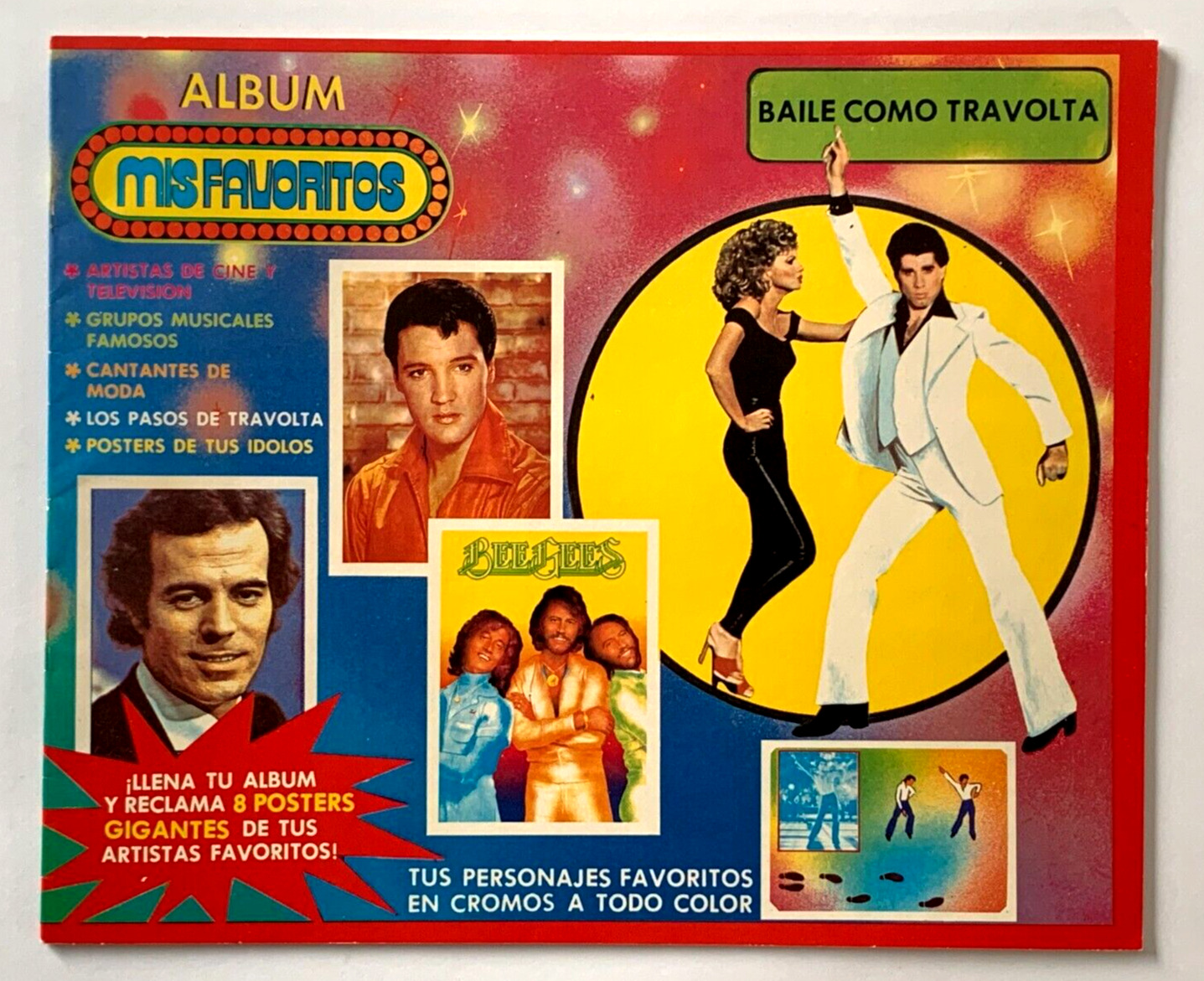 1978 Empty ALBUM MY FAVORITES Navarrete Peru Edition Vintage Rare Elvis Presley