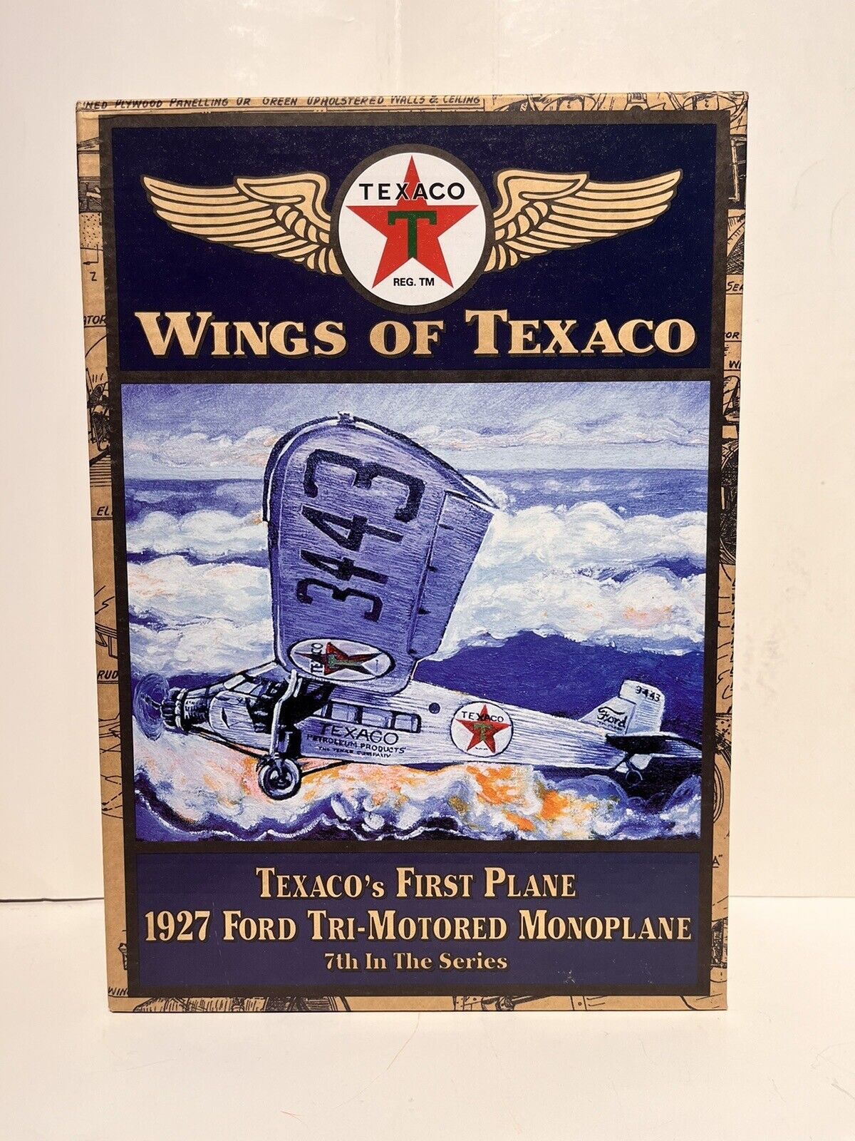Ertl Texaco Wings of Texaco 1927 Ford Tri-Motored Monoplane 7th In The Series