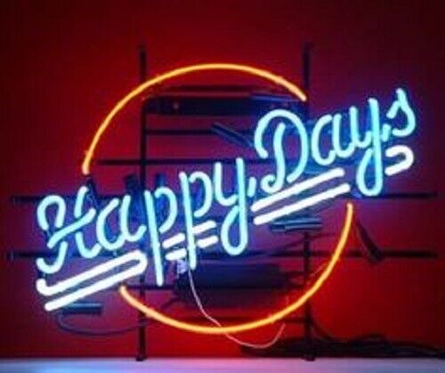 Happy Days Bar Gift Neon Light Sign 20\