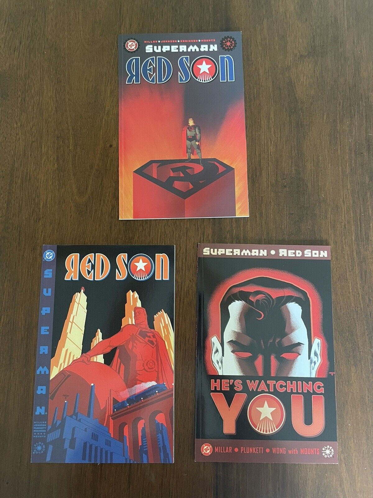 DC COMICS SUPERMAN RED SON 1 2 3 ELSEWORLDS COMPLETE SET 2003 FIRST PRINTING