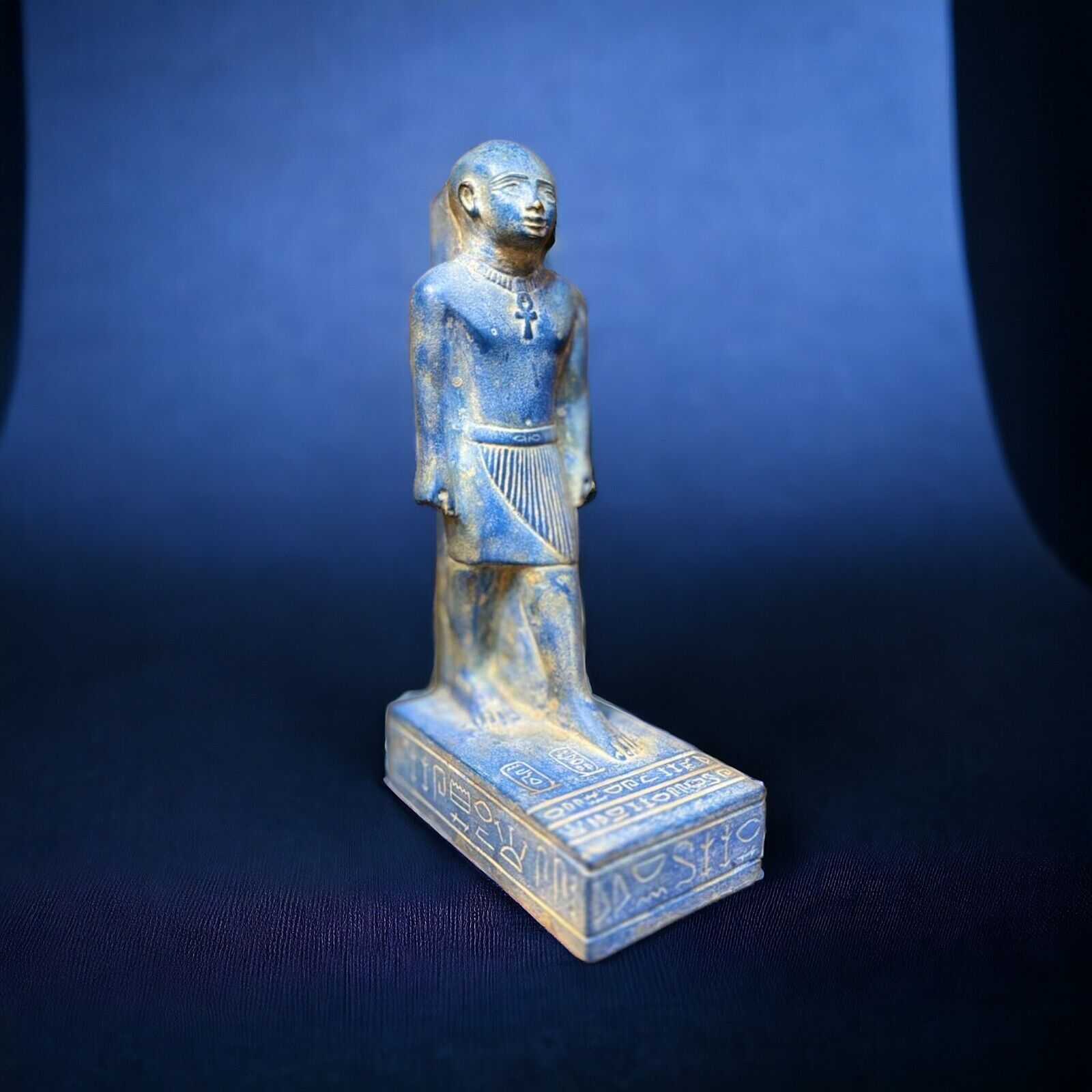 Egyptian God Imhotep Statue Rare Ancient Egyptian Antique Pharaonic Egyptian BC