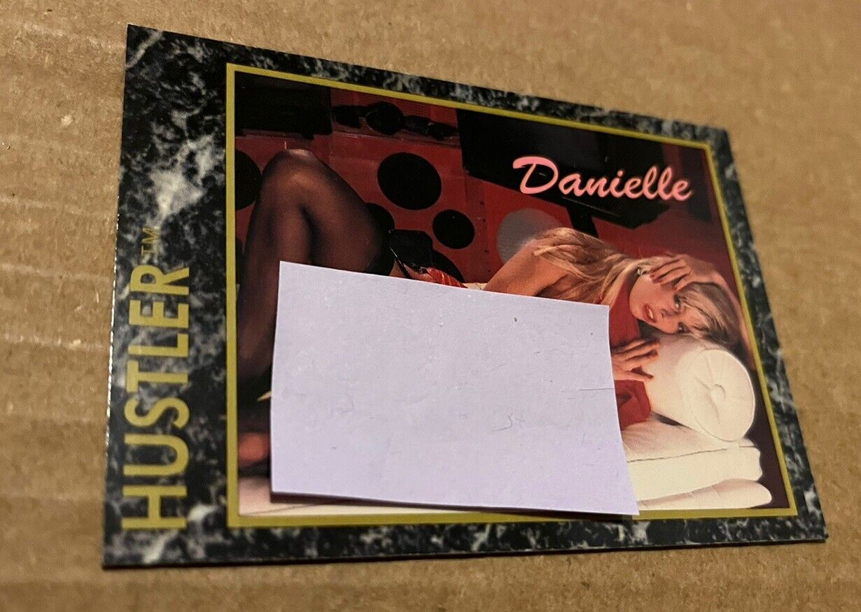 Hustler 1992 Premier Edition Card #13 Danielle NM Condition