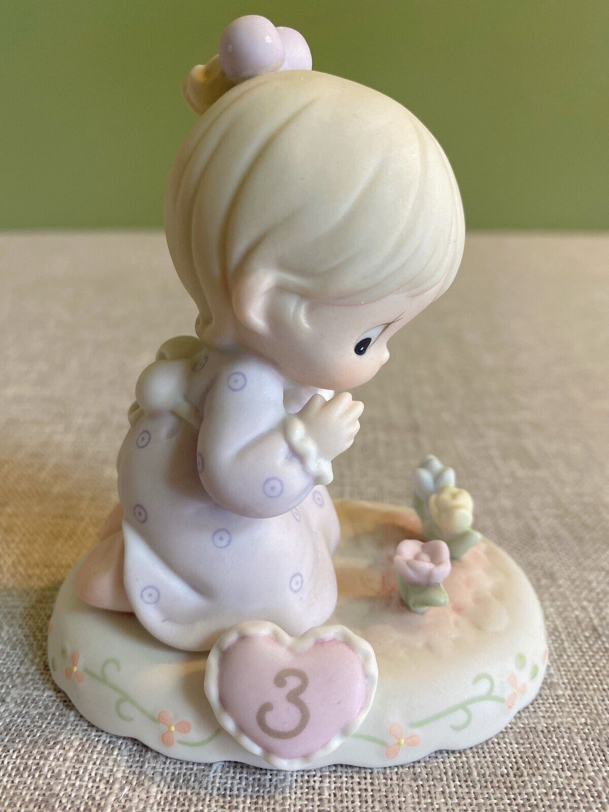 Precious Moments Growing In Grace Age 3 Figurine 142012
