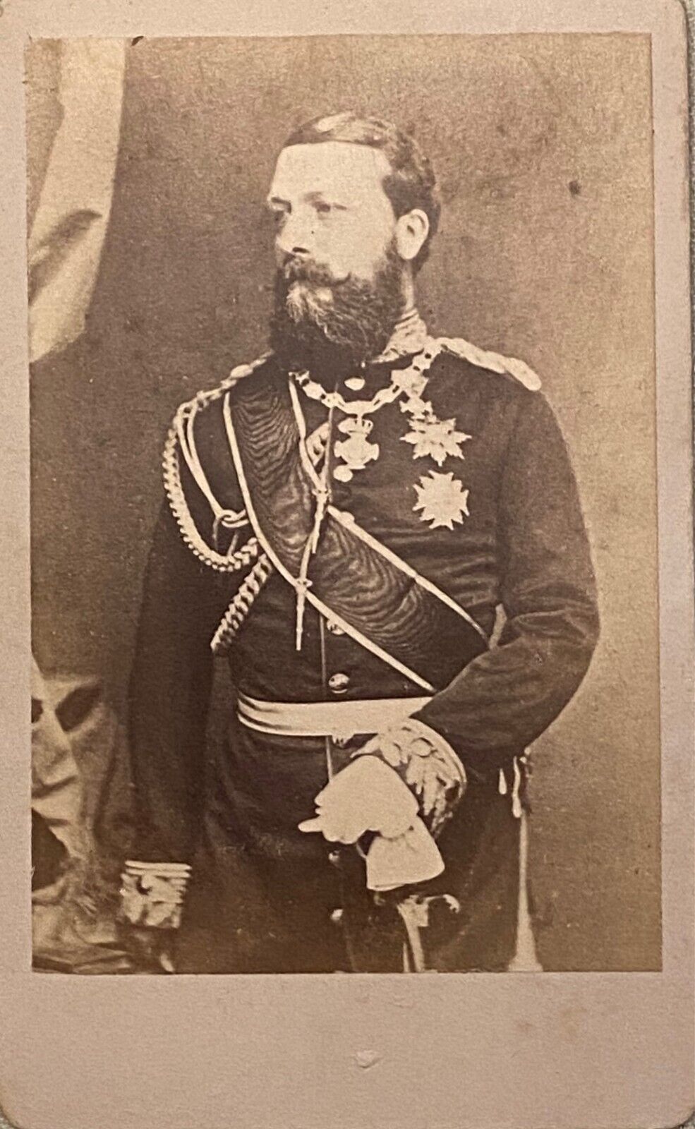 CDV - Friedrich, Grand Duke of Baden (1826-1907) - circa 1865