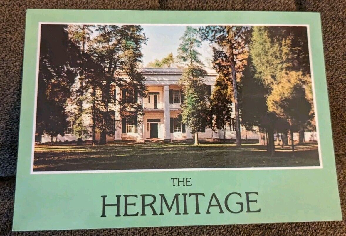 Vintage Postcard The Hermitage Nashville Tennessee President Andrew Jackson Home