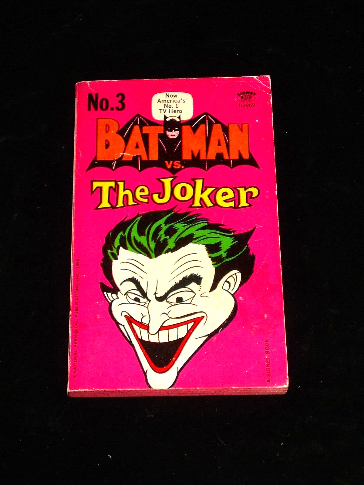 Batman vs the Joker Signet PB Series #3 1966 1st Printing
