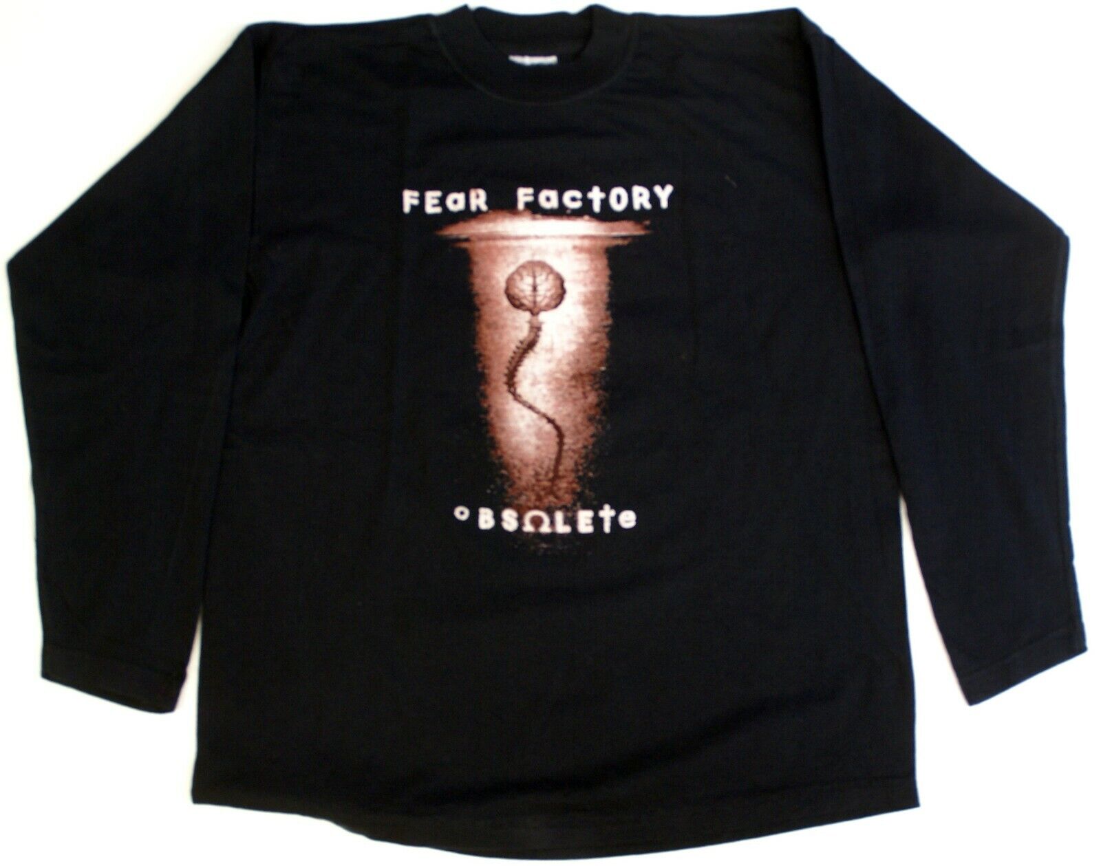 Fear Factory Shirt Vintage Long Sleeve Obsolete UK Tour 1999