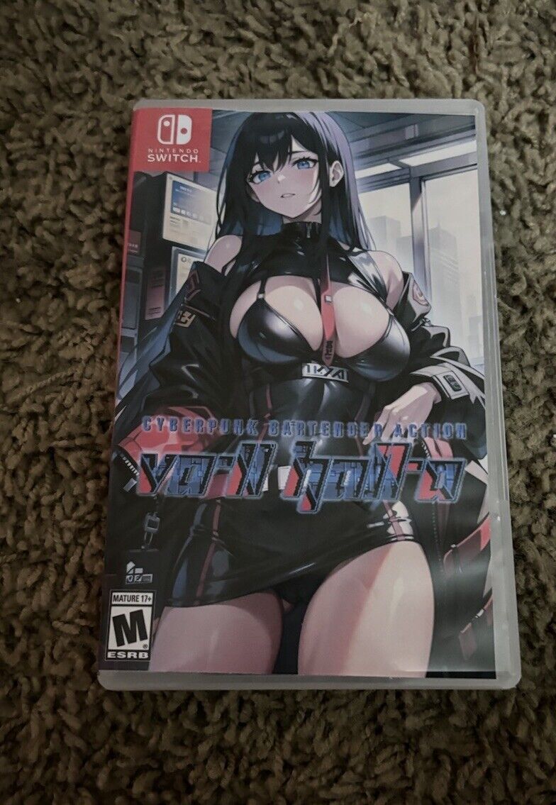 COVER ART & CASE ONLY Va-11 Hall-A Cyberpunk Bartender Action Switch NO GAME 