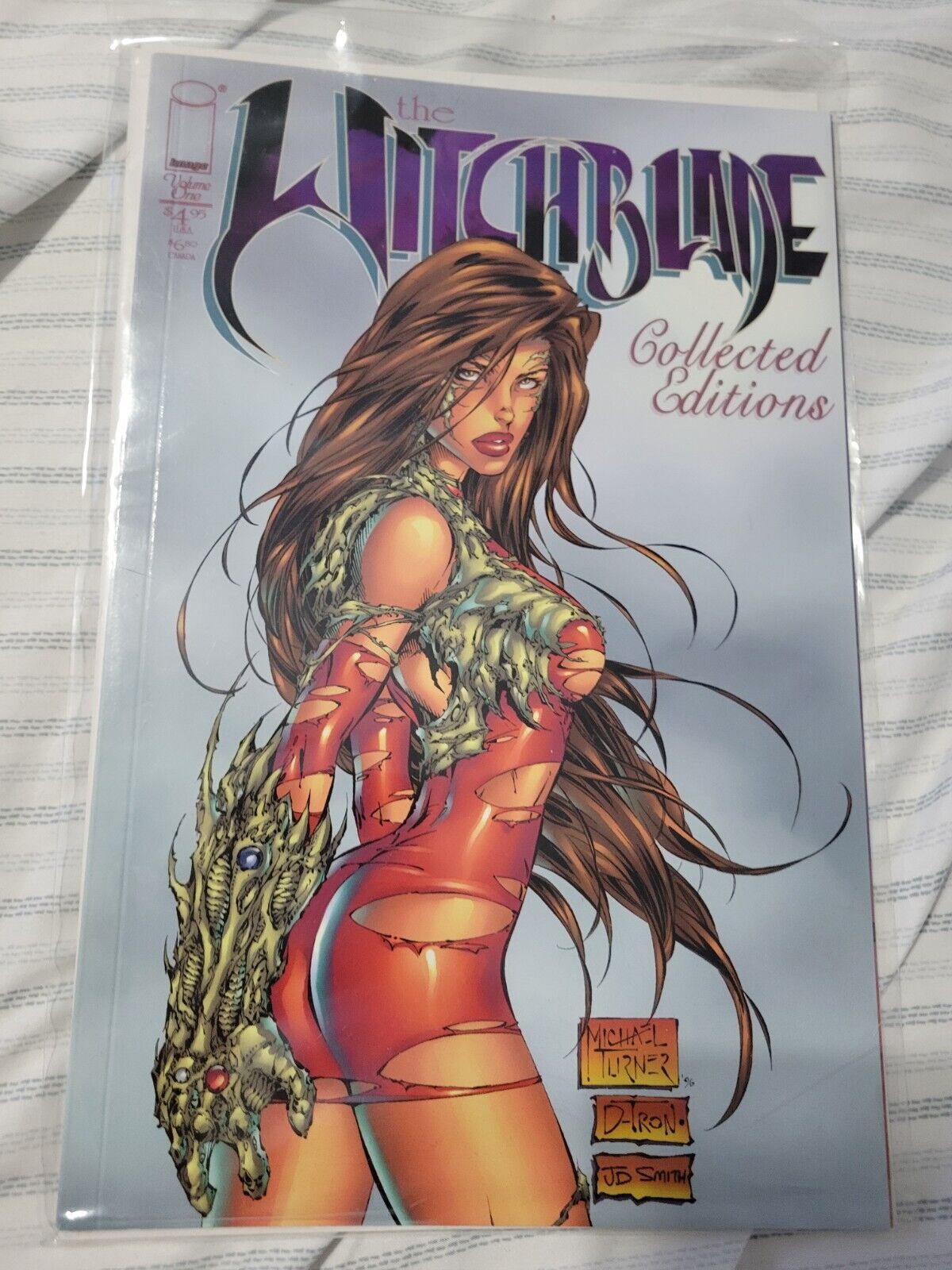 Witchblade Collected Edition Volume 1 TPB Top Cow 1996 VF+ Issue #1