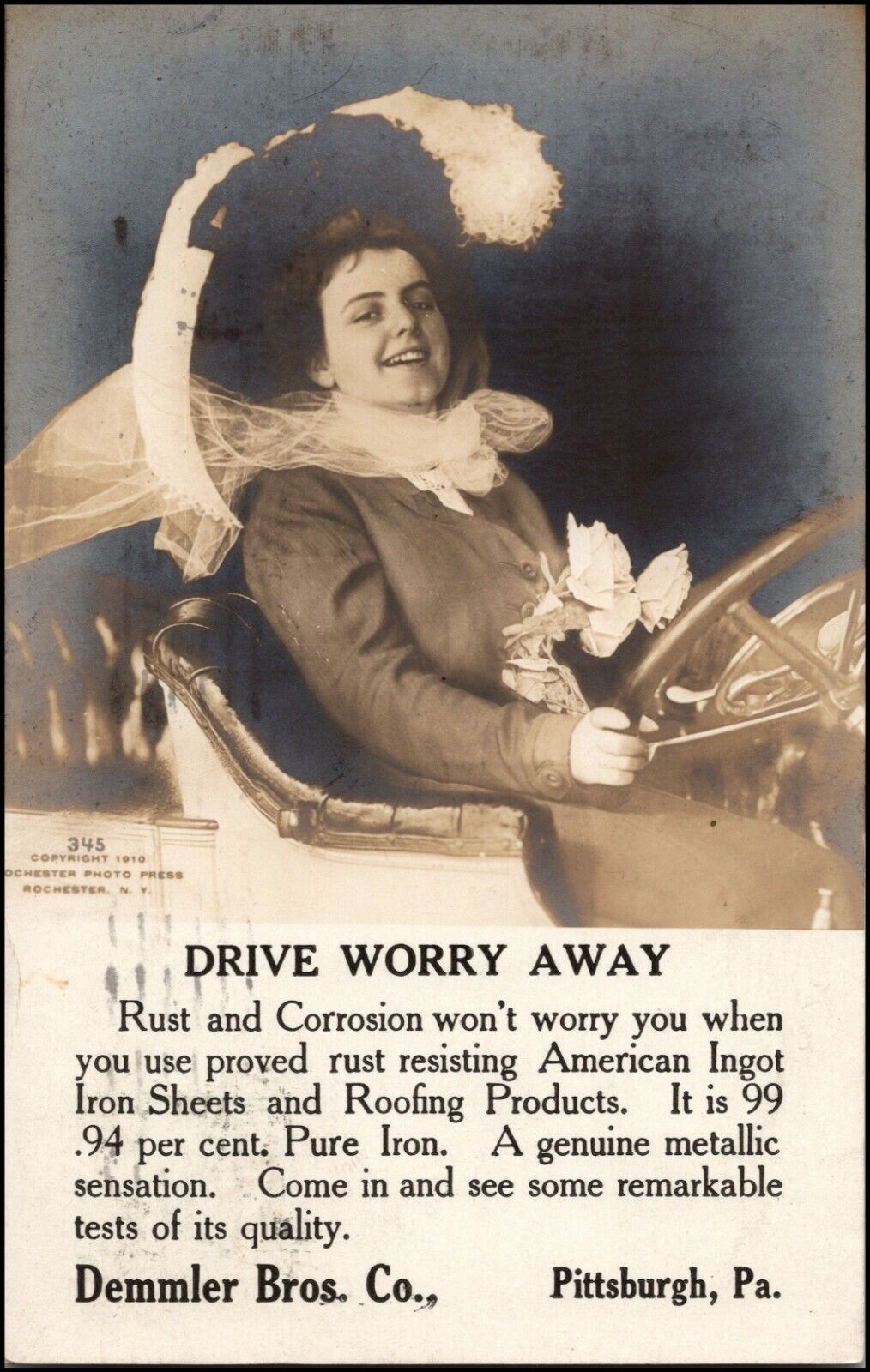 Demmler Brothers Company, Pittsburgh PA Pennsylvania Advertising Postcard c.1911