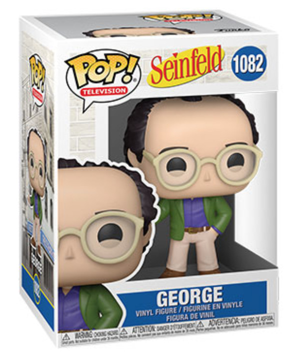 Funko Pop Television: Seinfeld - George w/ free Pop Protector