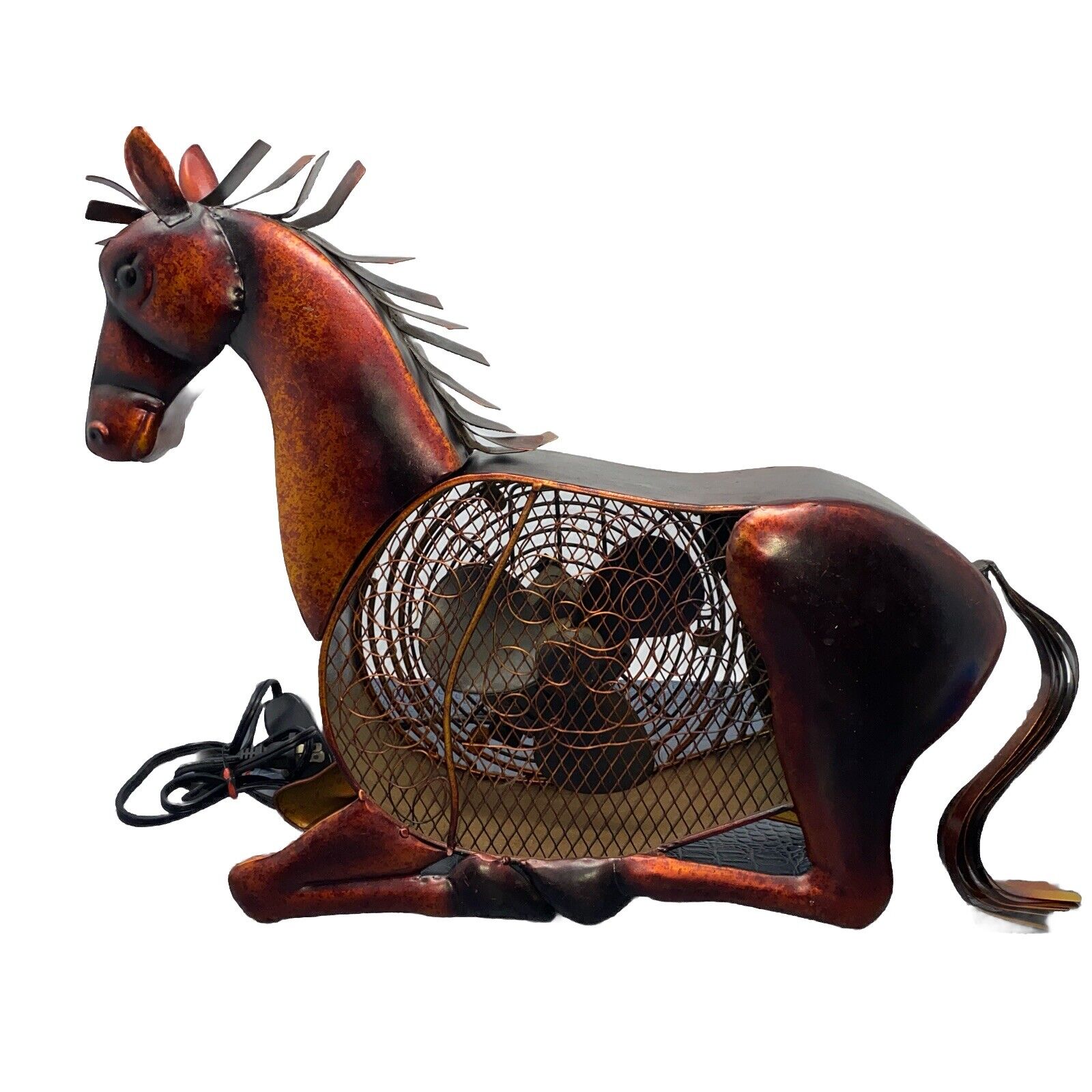 Horse Shaped Decorative Figurine Fan by Deco Breeze Tested And Works