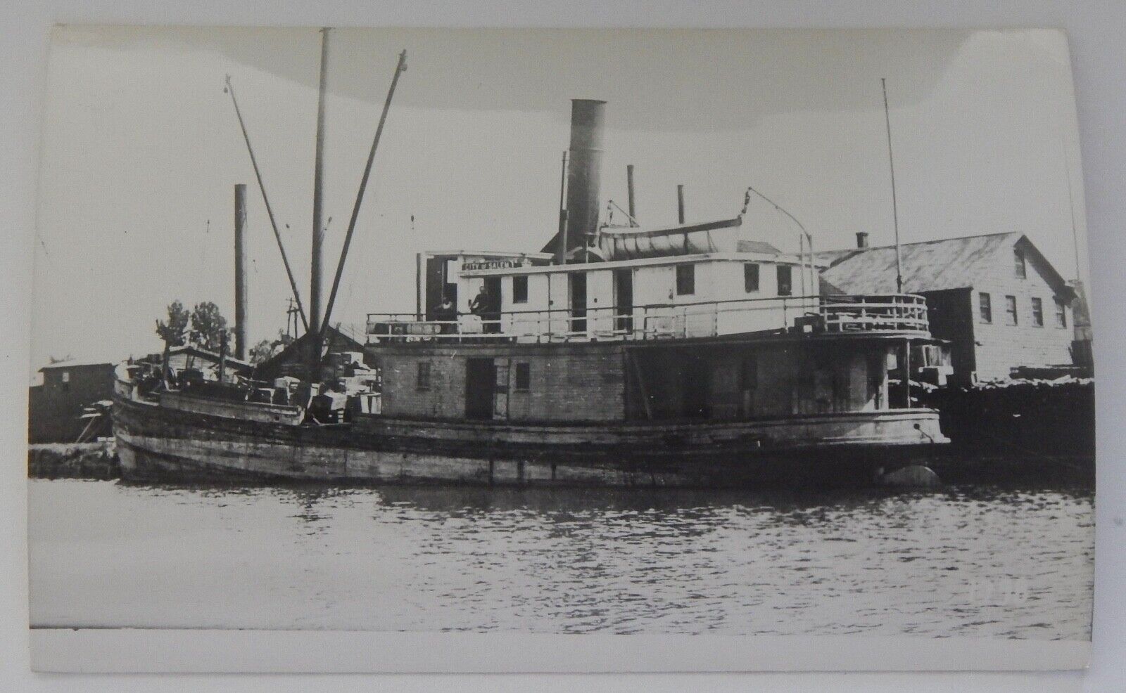 Steamship Steamer CITY OF SALEM real photo postcard RPPC