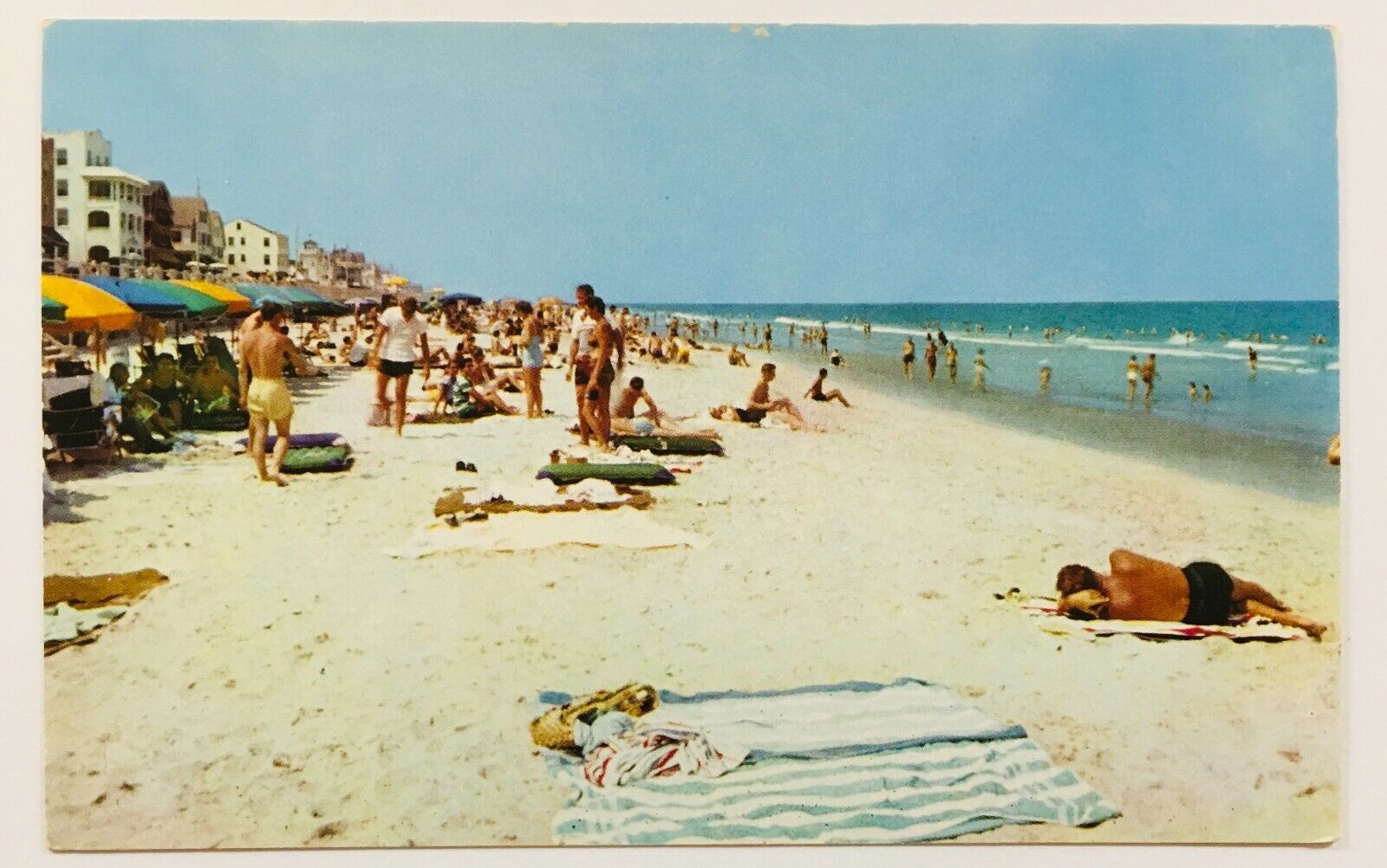 Virginia Beach Scene Postcard Virginia
