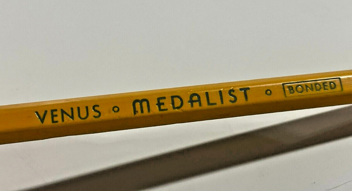 Vintage 1930s 1940s Pencil Venus Medalist Bonded