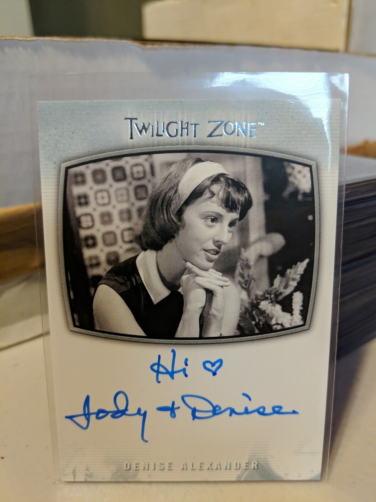 2020 Twilight Zone Archives Denise Alexander AI-31 Inscription Autograph Card*Hi