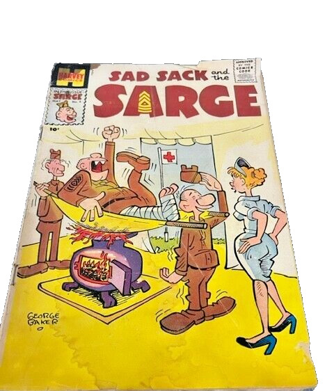 Vintage Sad Sack and the Sarge #5 Values Publisher: Harvey, Comic