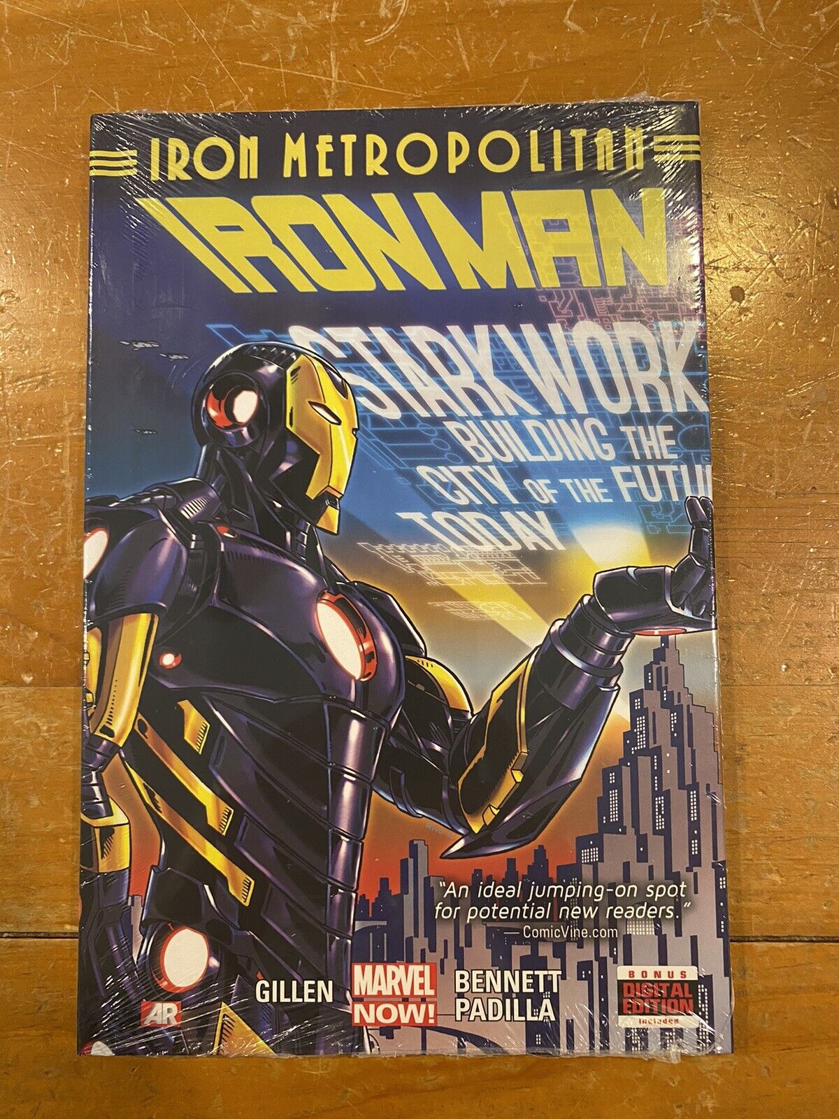 Iron Man HC Vol 4: Iron Metropolitan (Marvel 2015) by Gillen