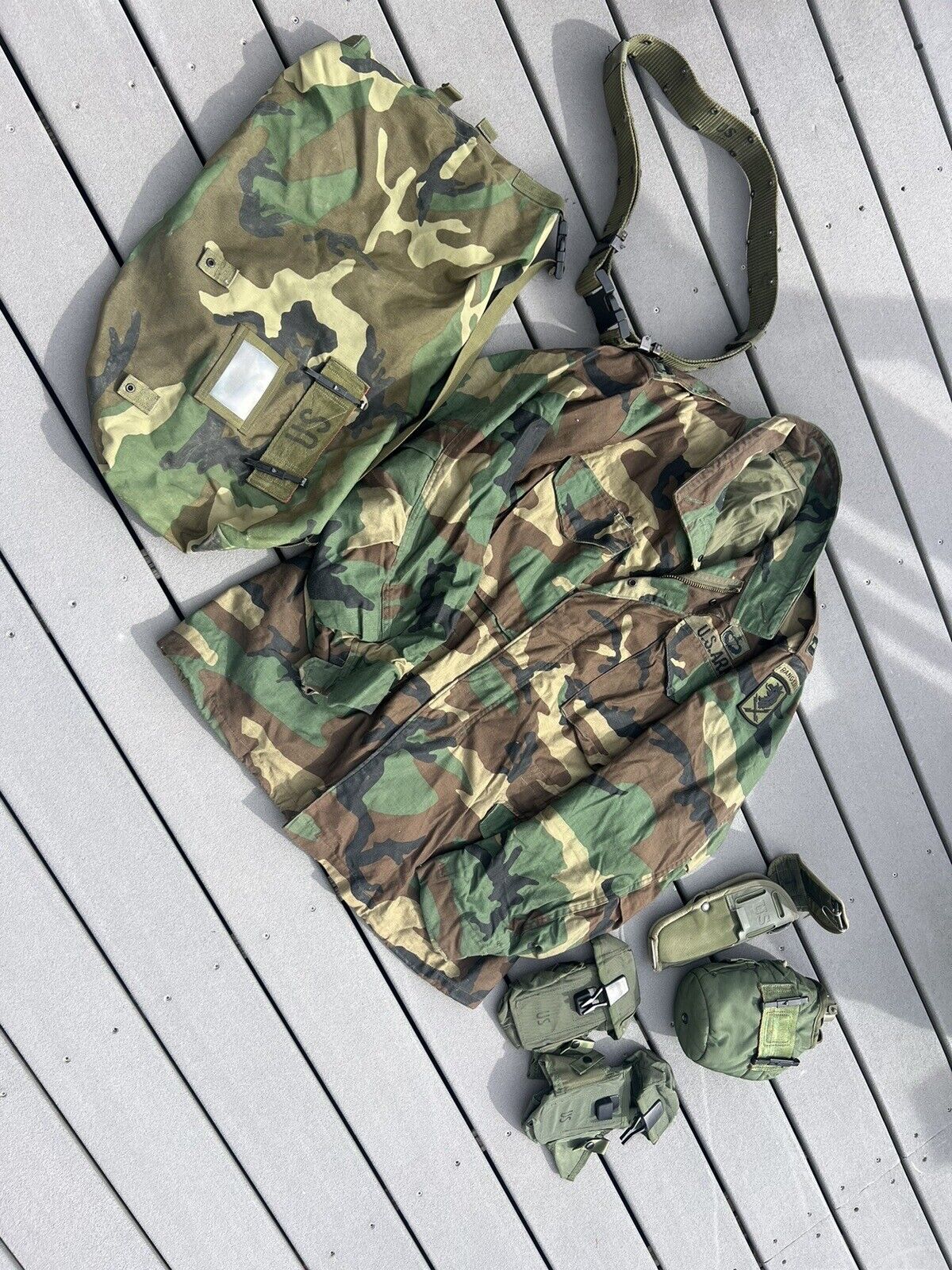 Bulk Vintage Army Accessories And Field Jacket