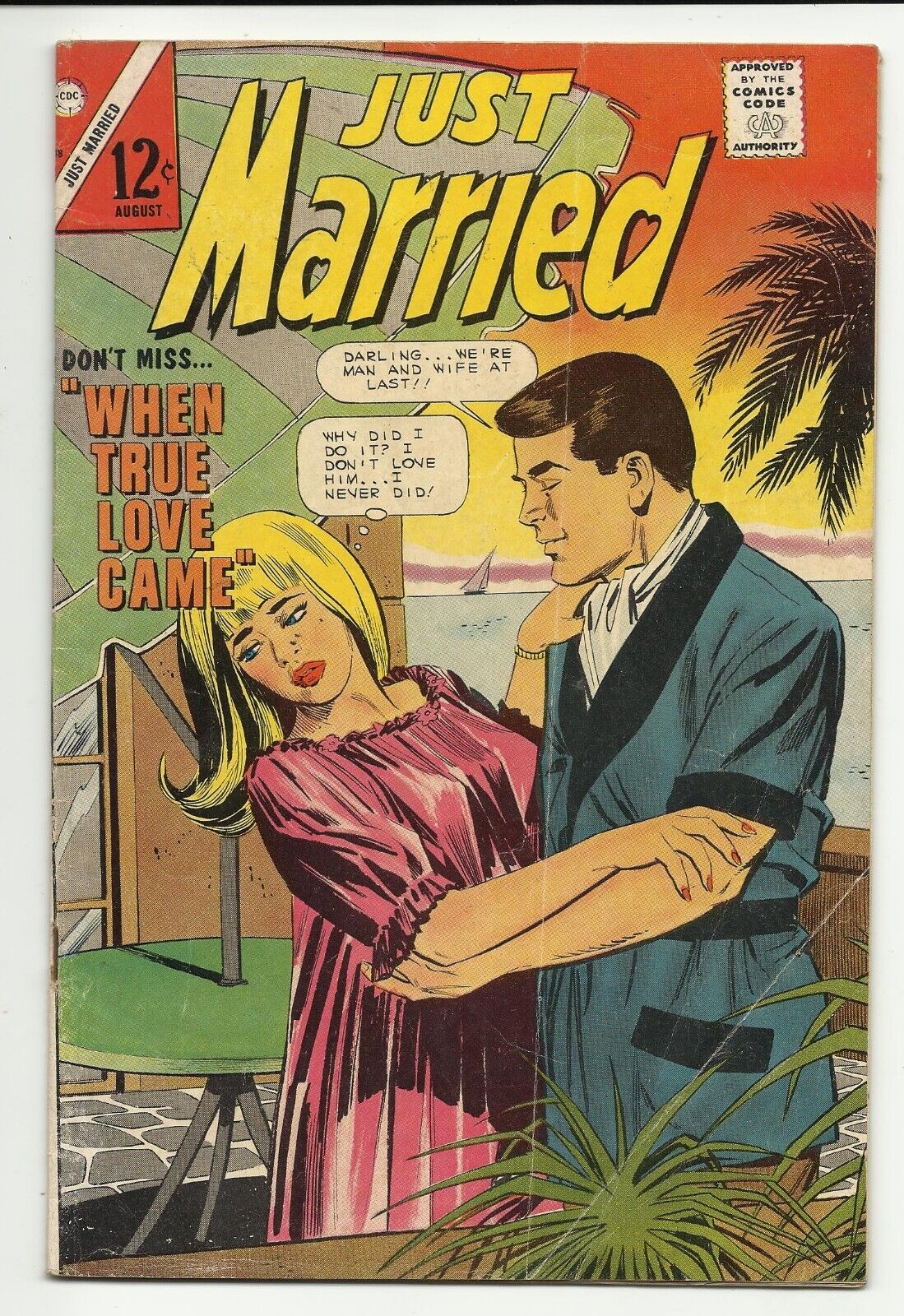 Just Married #48 - Charlton Comics Silver Age Romance - VG- 3.5
