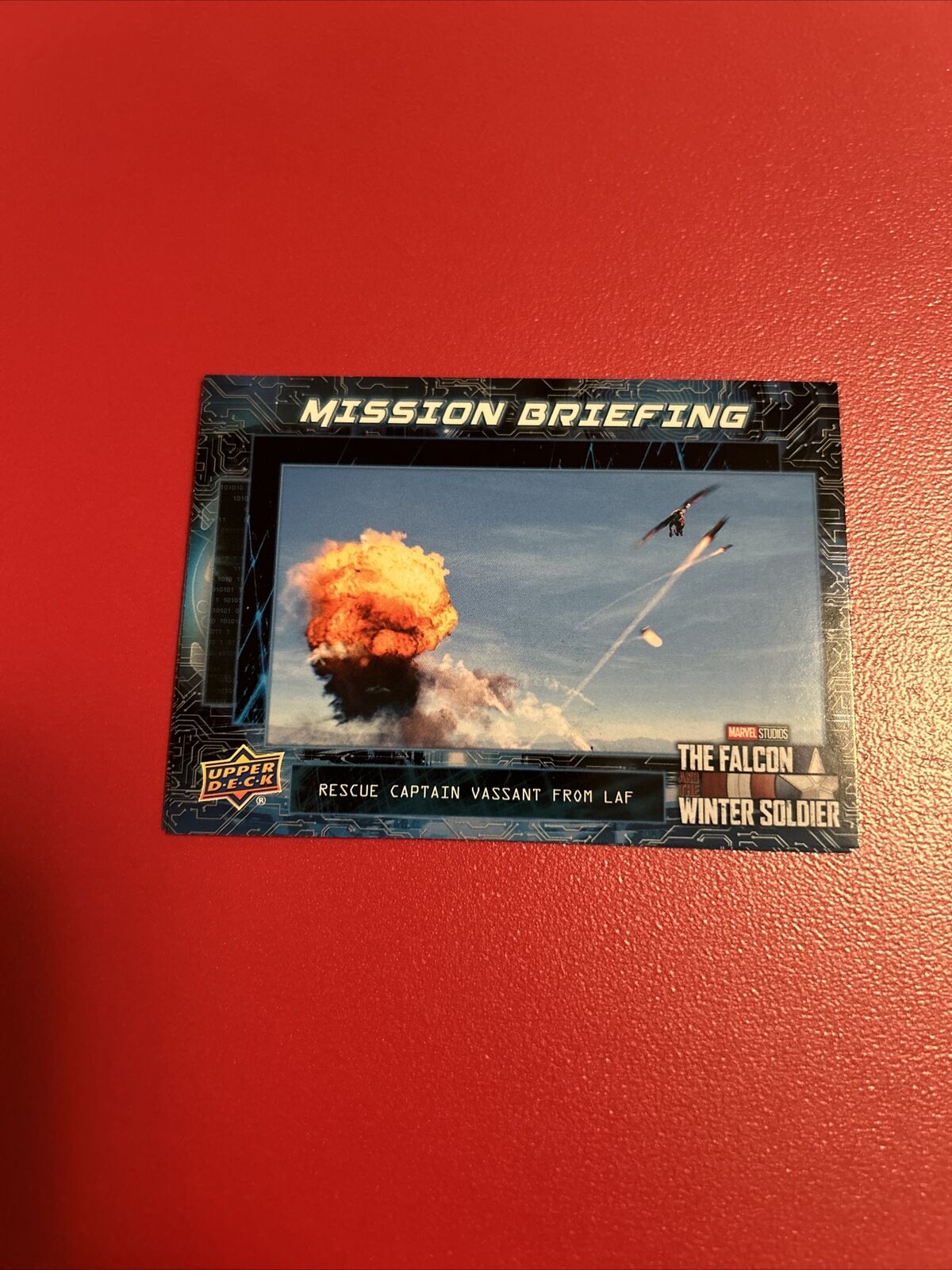 Falcon And The Winter Soldier Trading Card Mission Briefing #1
