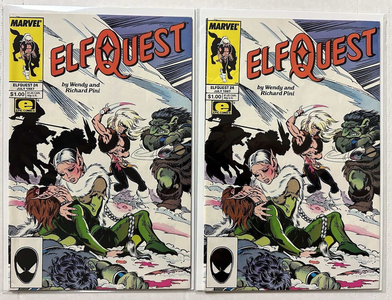 ElfQuest #24 (1987) 2 Copies