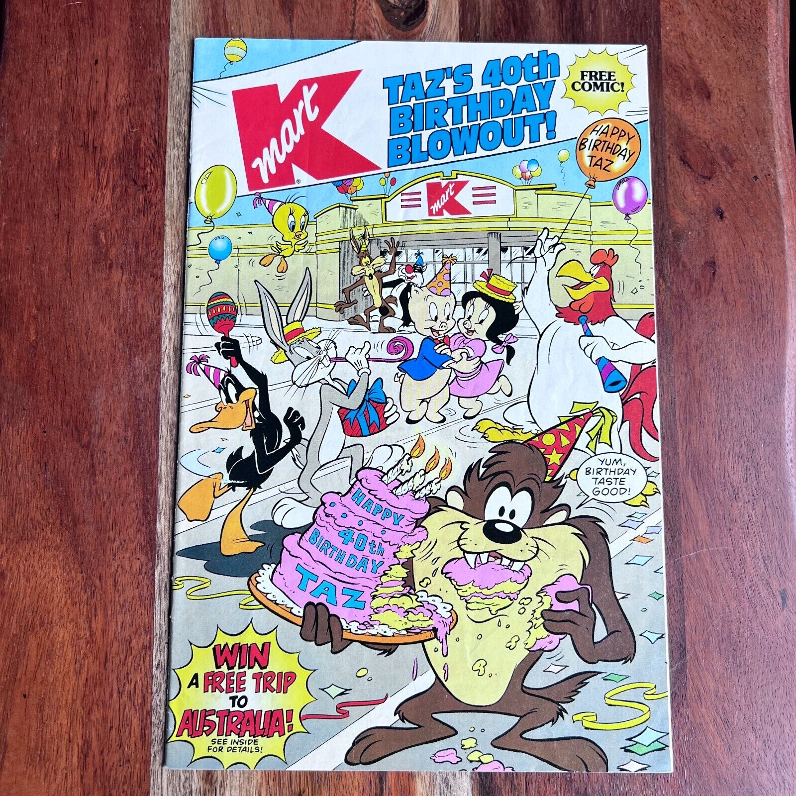 Taz's 40th Birthday Blowout (1994, Kmart & DC Comics)