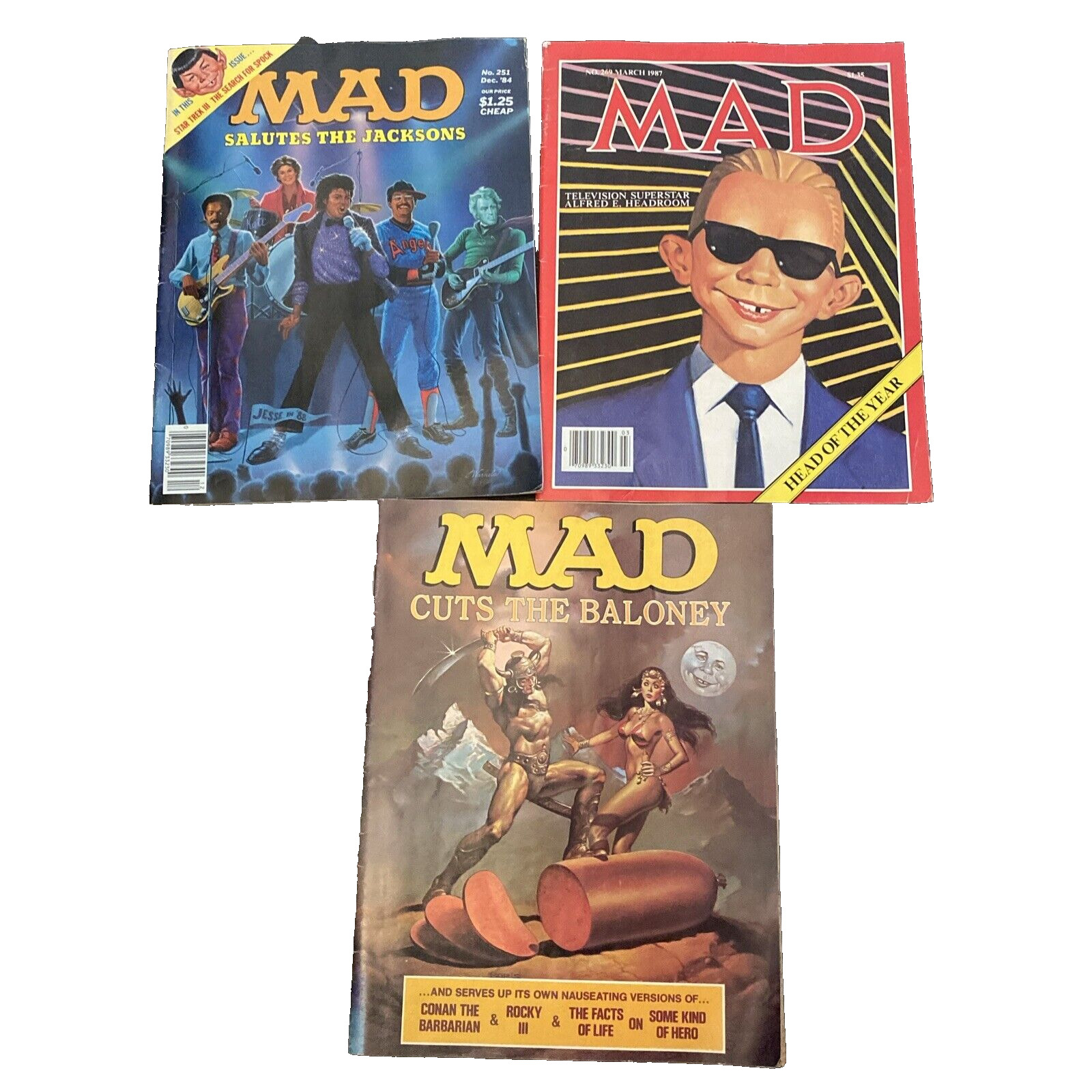  Mad magazines lot of 10 vintage