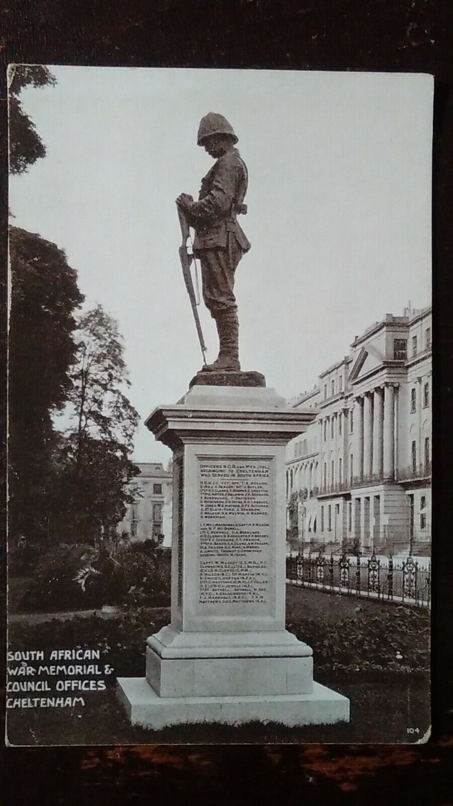 South African War Memorial & Council Offices, Cheltenham, ENG - Early-Mid 1900s