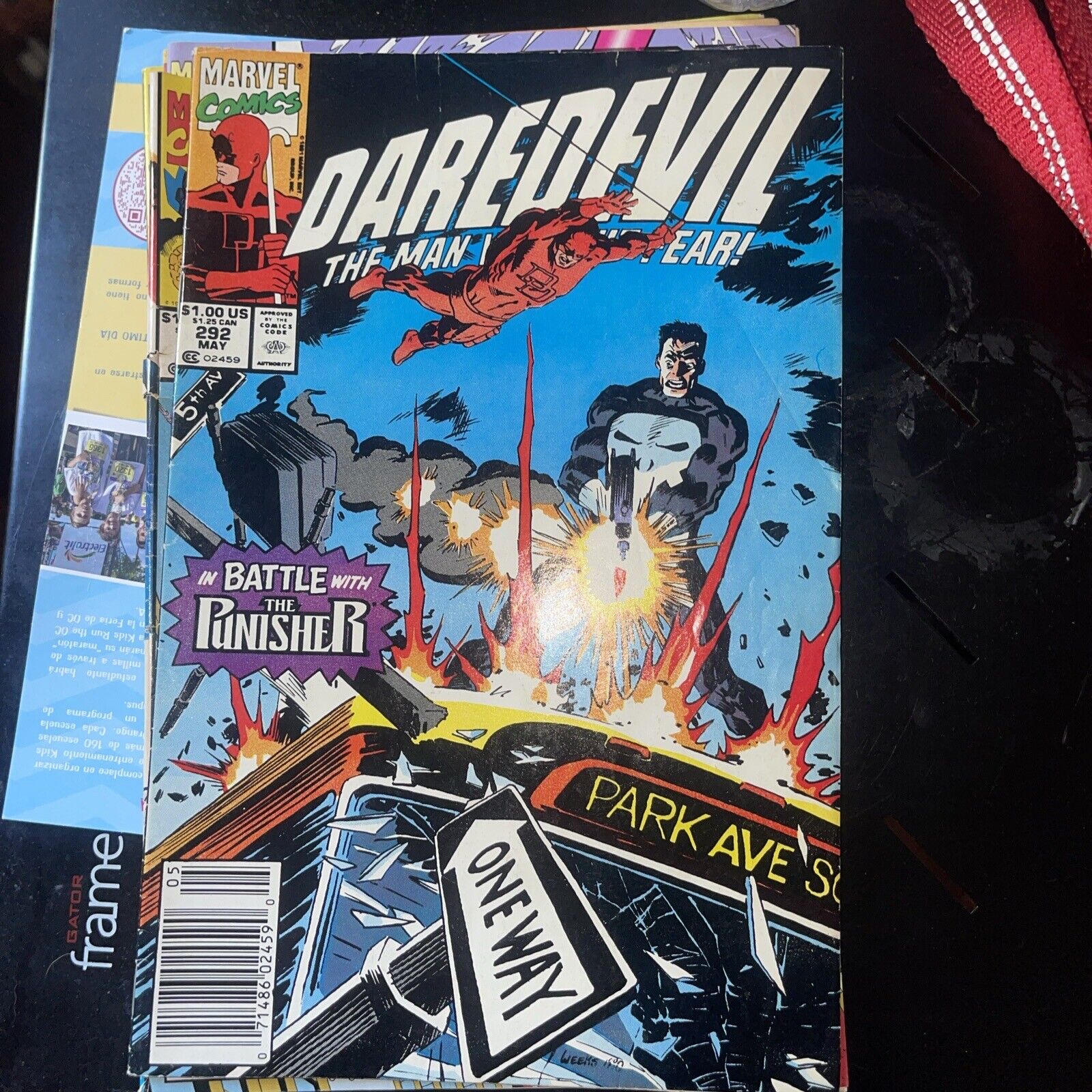 DAREDEVIL #292 MAY 1991 Marvel Comics NM