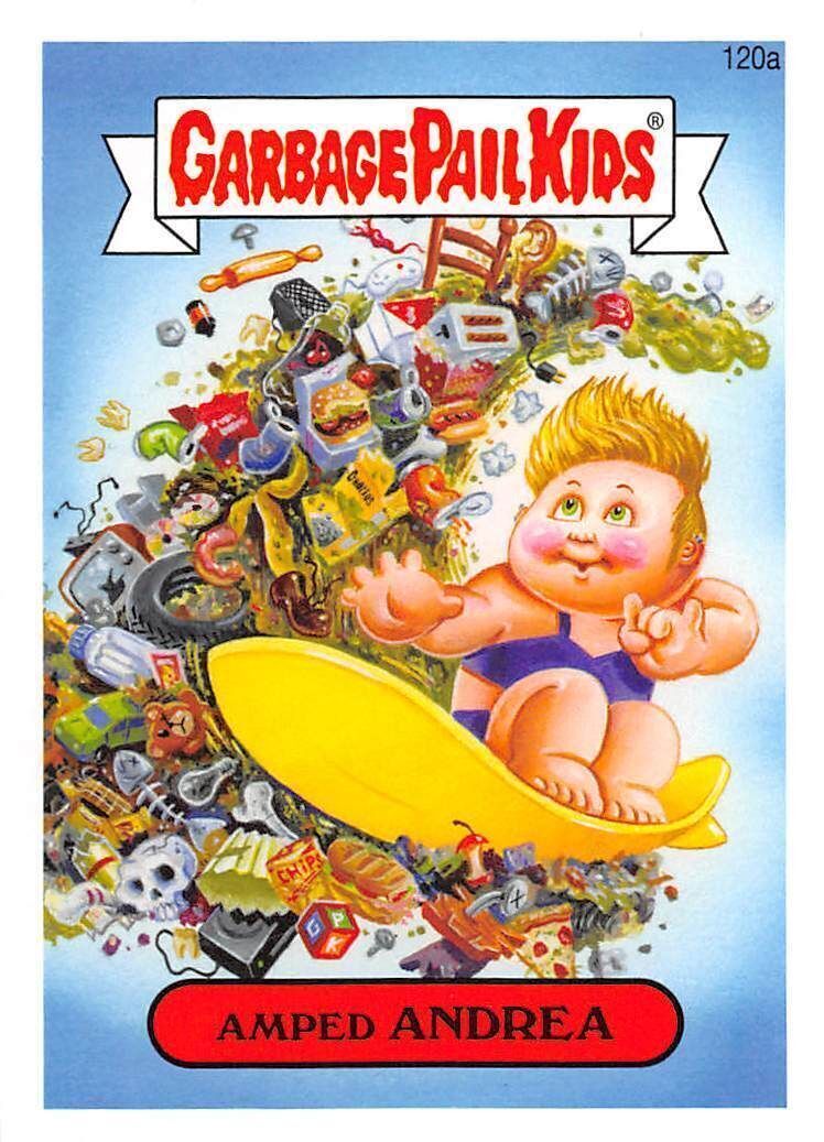 Garbage Pail Kids 2014 Series 2 120a Amped ANDREA