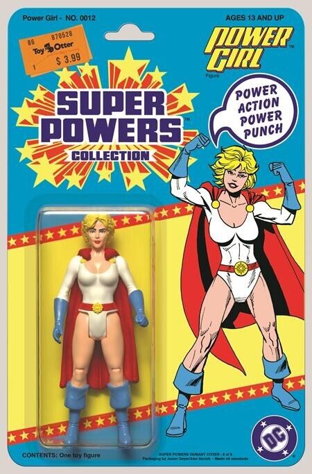 POWER GIRL #12 CVR D DC SUPER POWERS CARD STOCK VAR - PRESALE 8/28/24