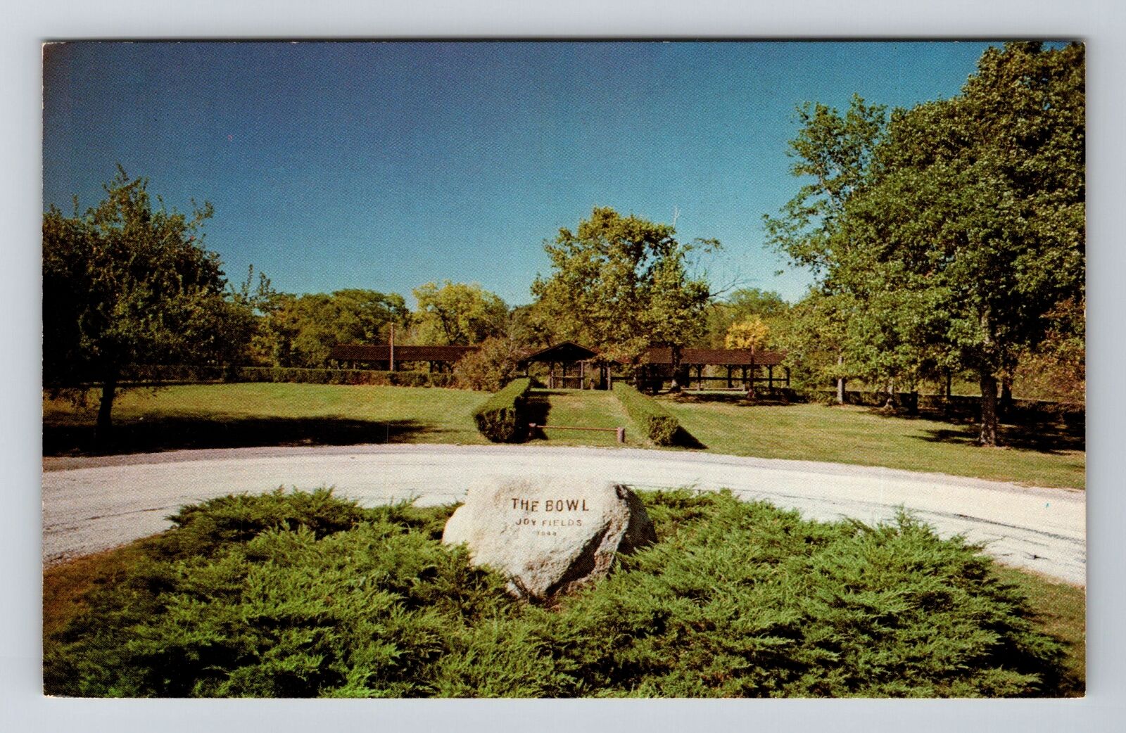 Centralia IL-Illinois, Scenic Foundation Park, Antique Vintage Souvenir Postcard