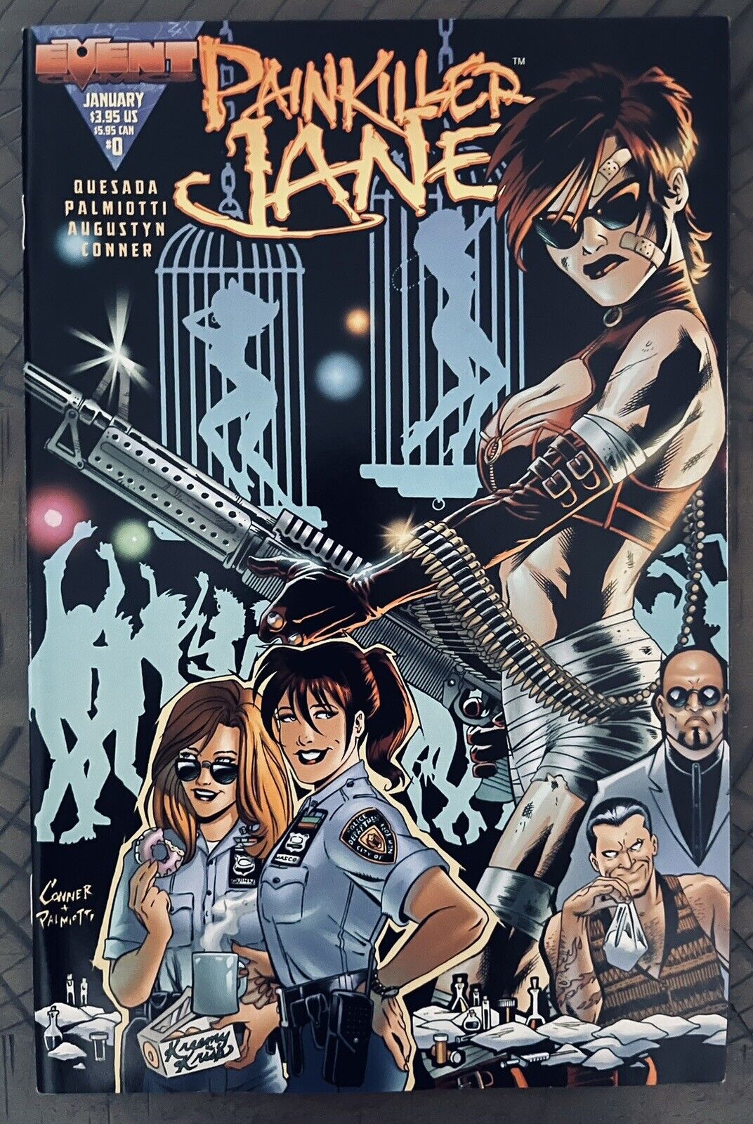 Painkiller Jane#0-Variant-EVENT COMICS-1999-NEAR MINT