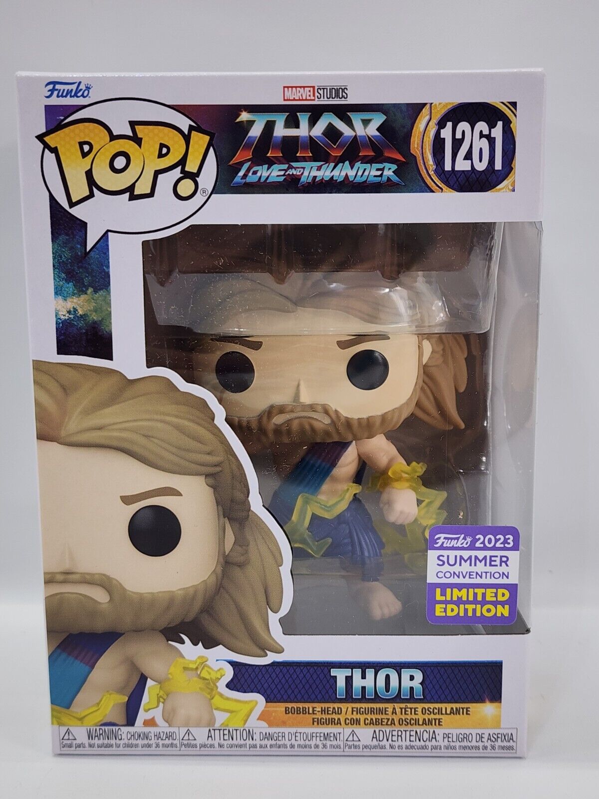 Funko Pop Marvel: THOR #1261 (Thor: Love & Thunder) 2023 SDCC Shared Exclusive