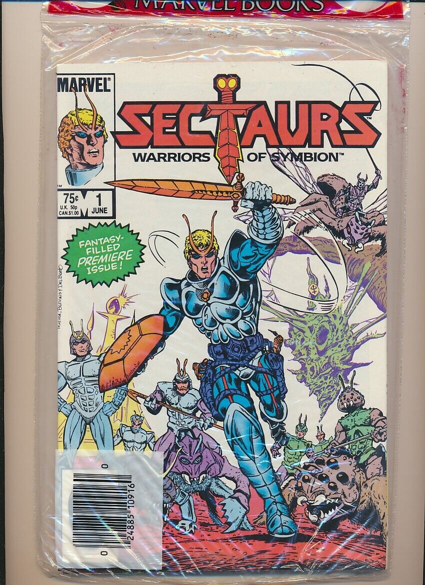 Marvel 3 Pack Sectaurs 1, 2, 3 NM Sealed