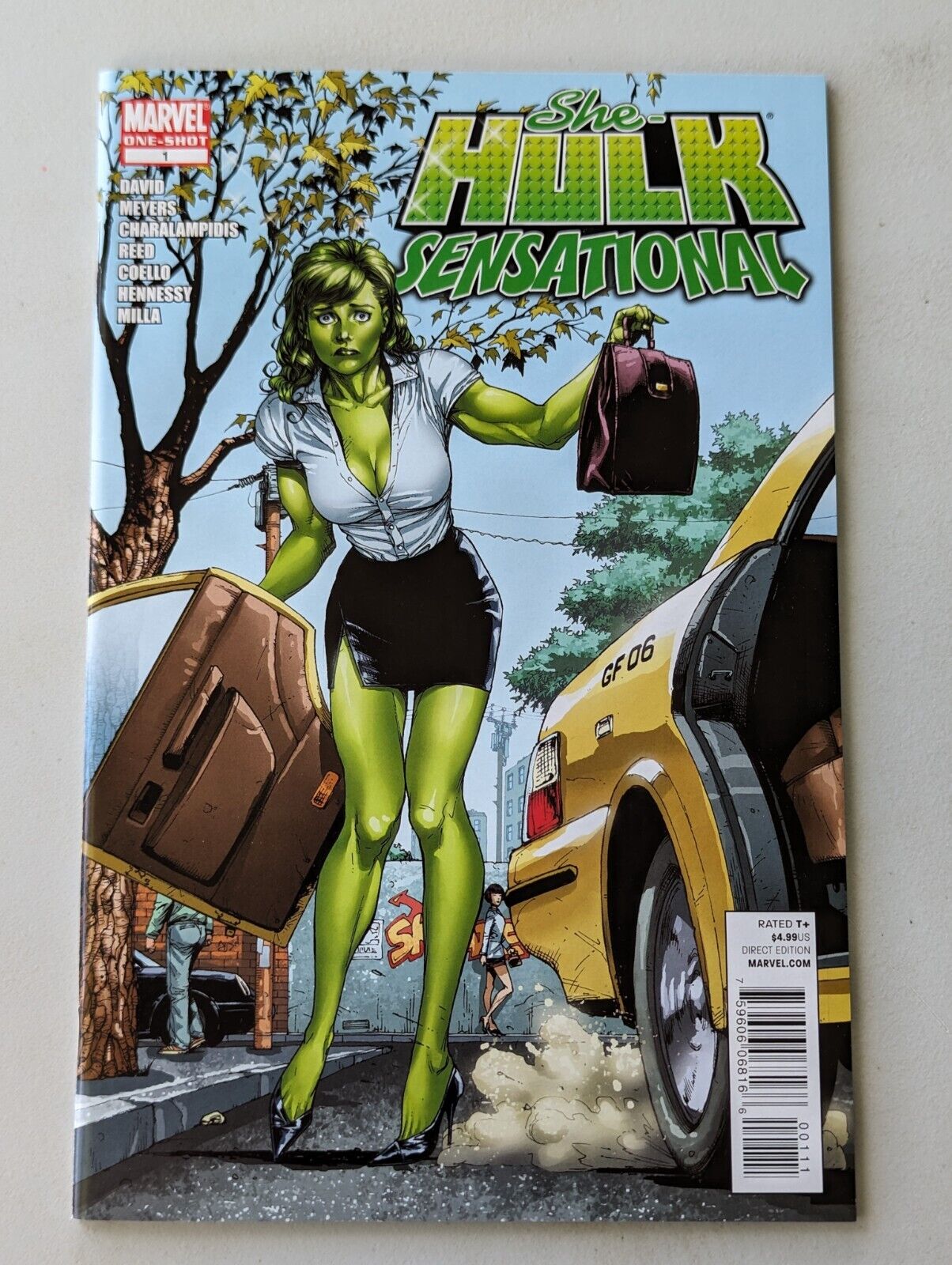 She-Hulk: Sensational #1 One-Shot 1st App of Misstro (She-Hulk Maestro) 2010 NM