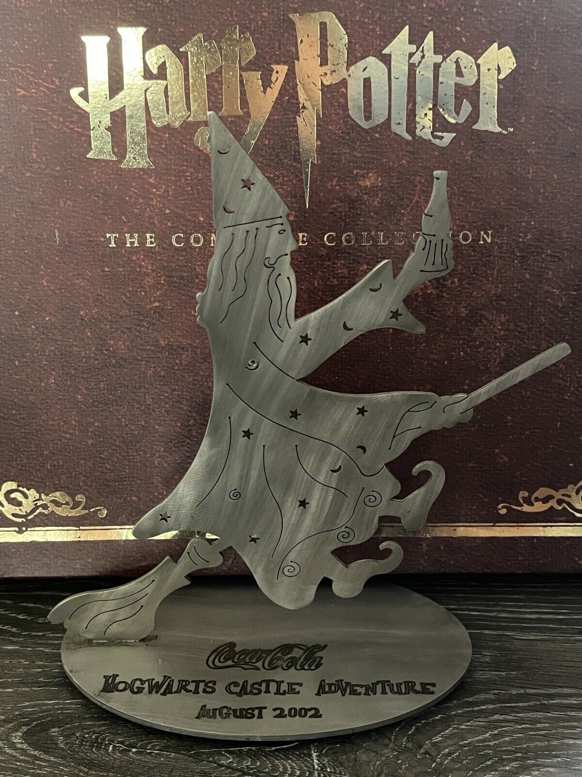 Ultra Rare Coca Cola Harry Potter Hogwarts Castle Adventure 2002 Promo Statue