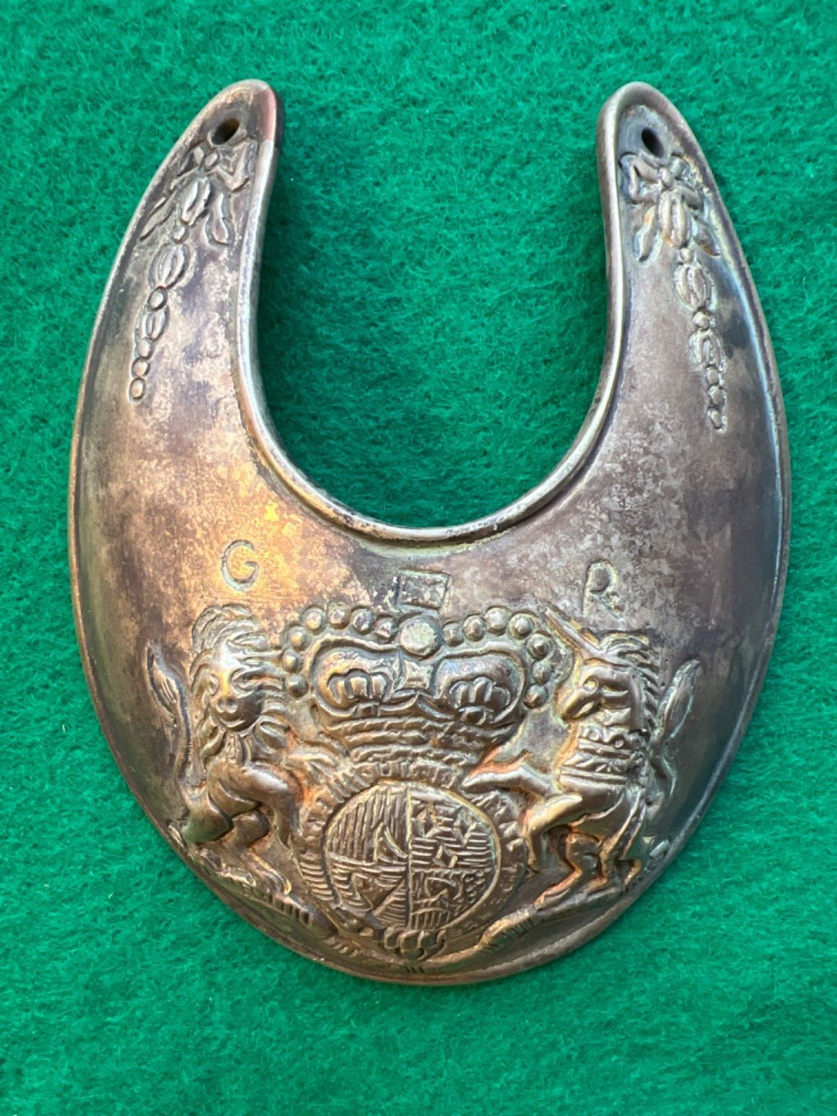 French & Indian Wars English Gorget 1756- 1763