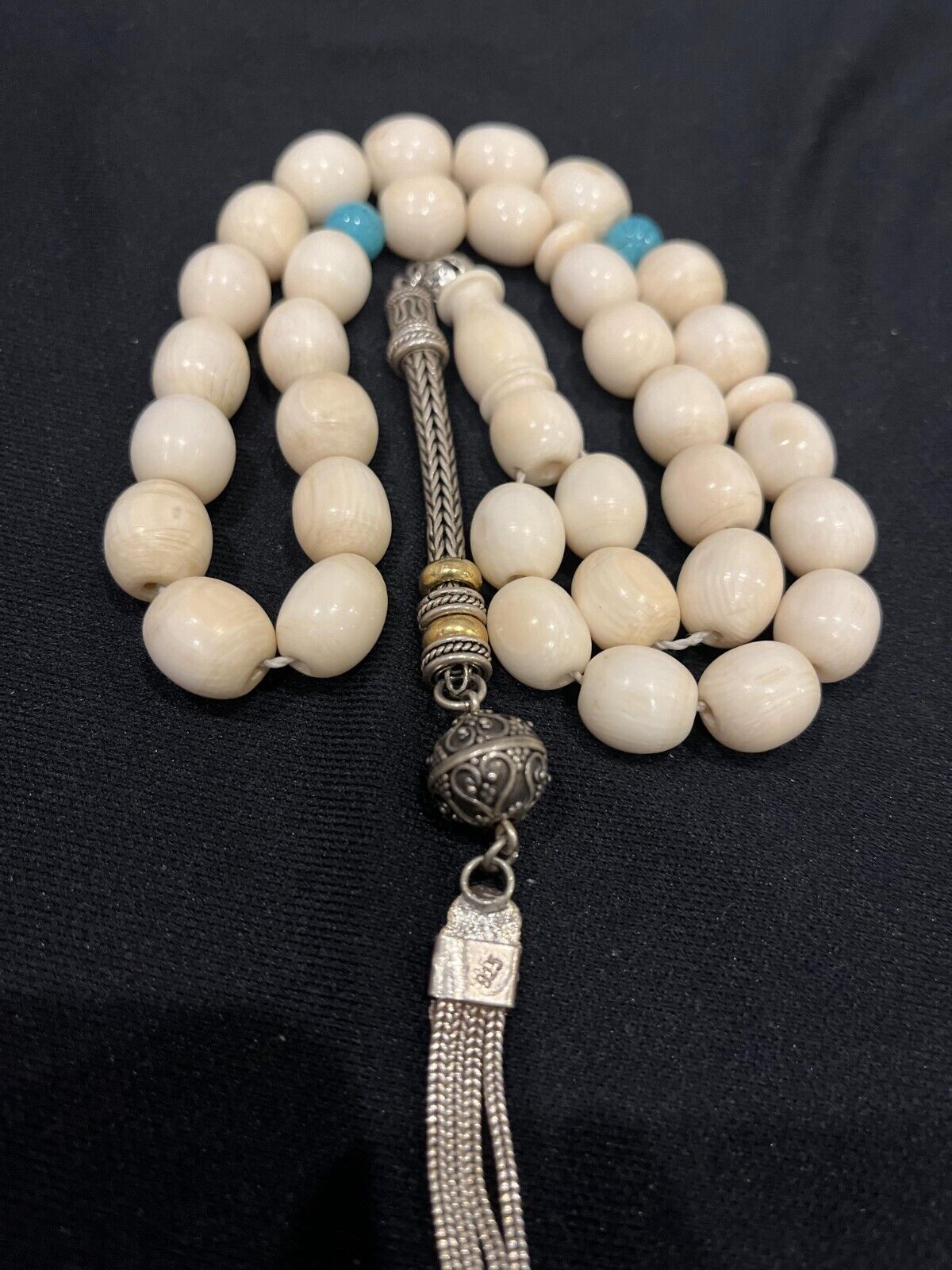 antique islamic prayer 33 beads