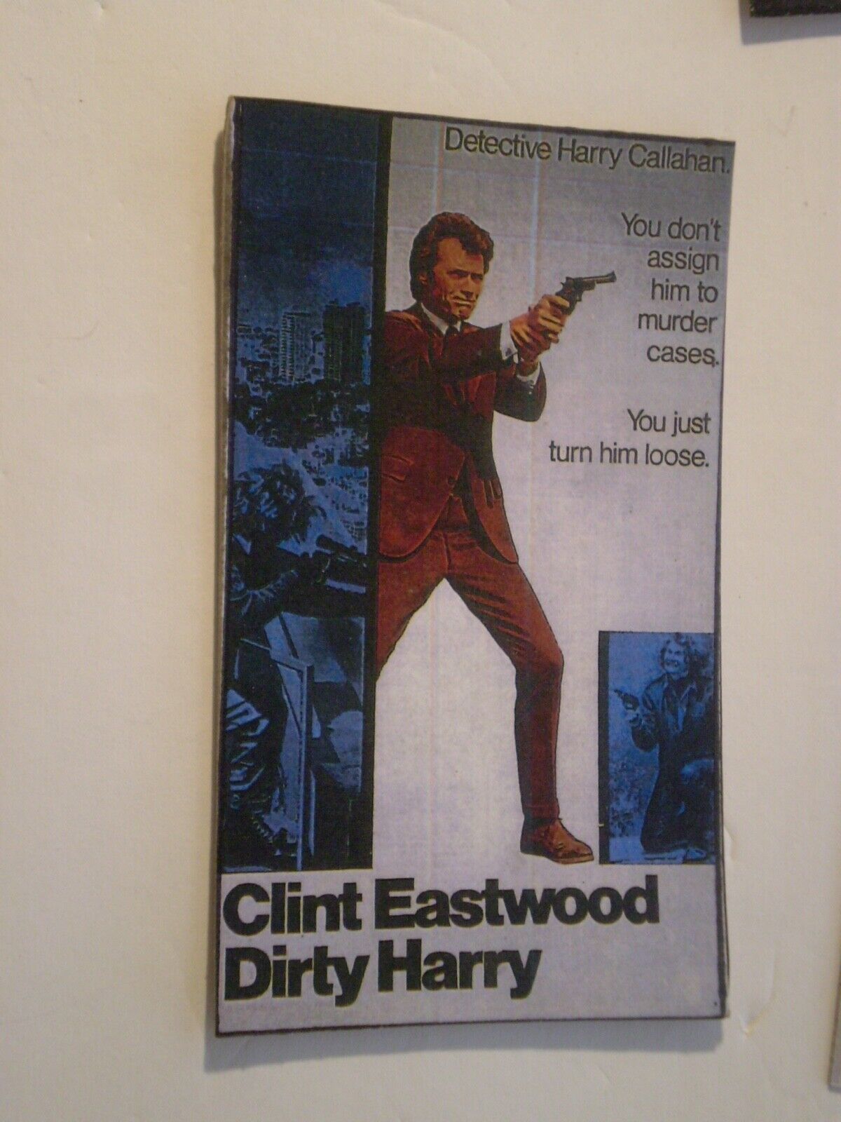 DIIRTY HARRY  1976   Clint Eastwood Movie Poster Magnet 2X3\