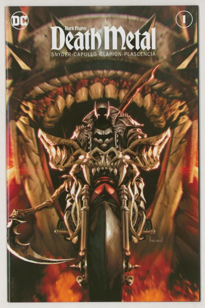 Dark Knights Death Metal #1 / Kael Ngu Variant Cover Art / Batman DC Comics