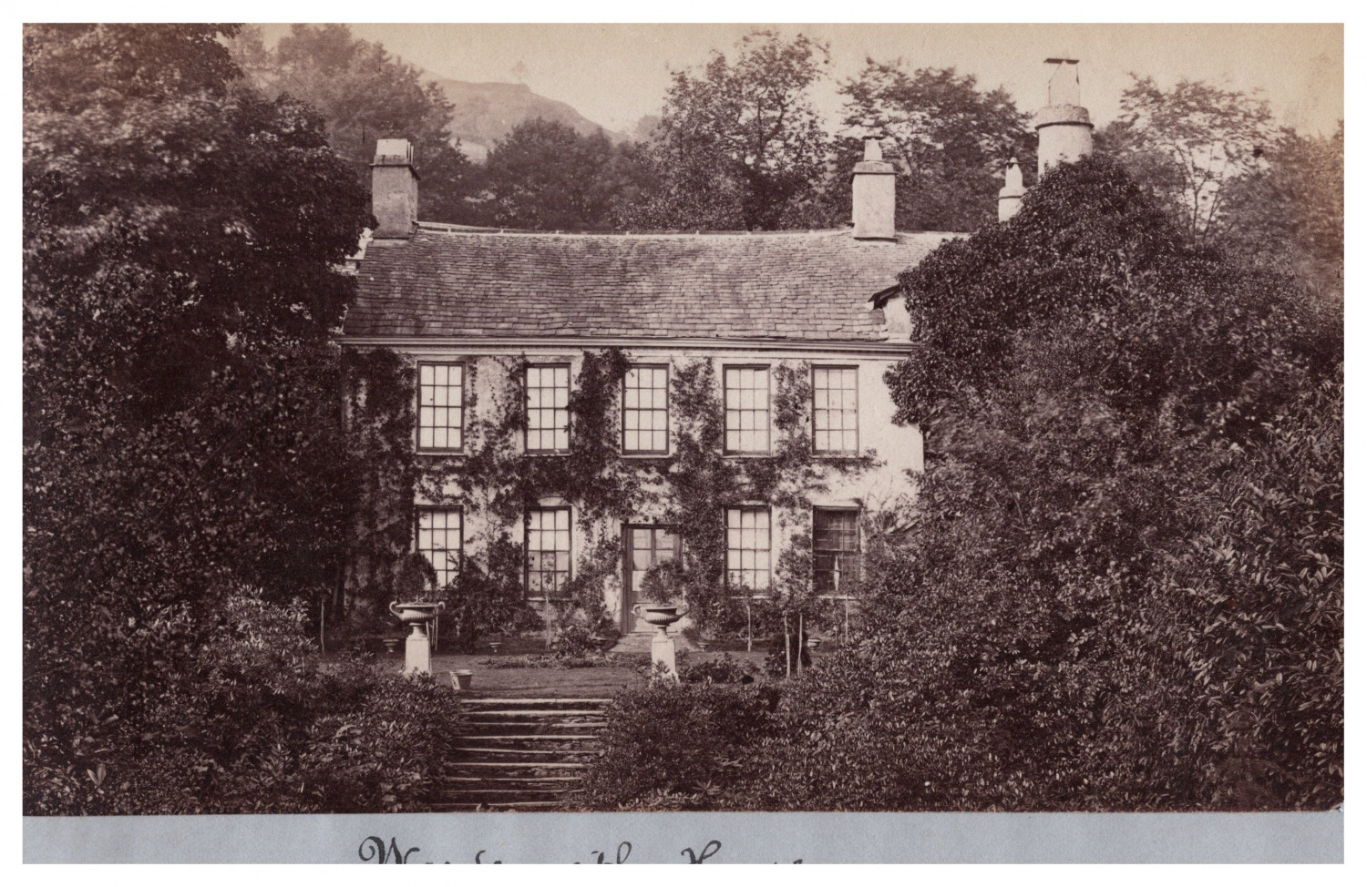 England, Ambleside, Rydal Mount, House of Poet William Wordsworth, Vintage 