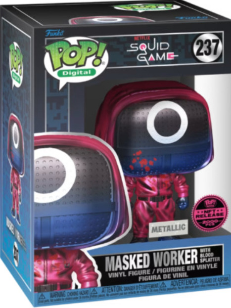 ***Pre-Order***Funko Pop Masked Worker With Blood Splatter (Legendary) #237