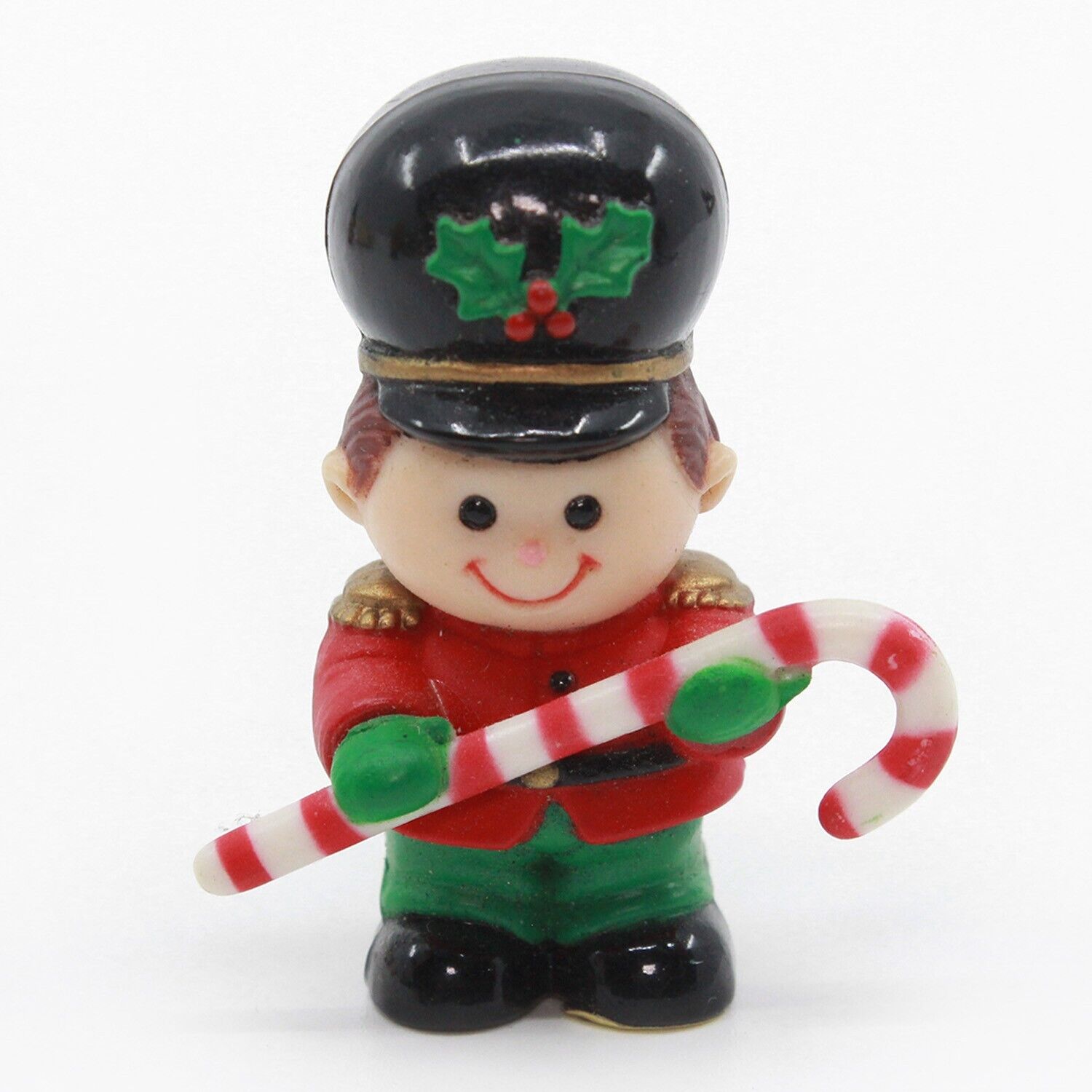 ROYAL GUARD with Candy Cane - Russ Berrie Miniature Christmas Figure